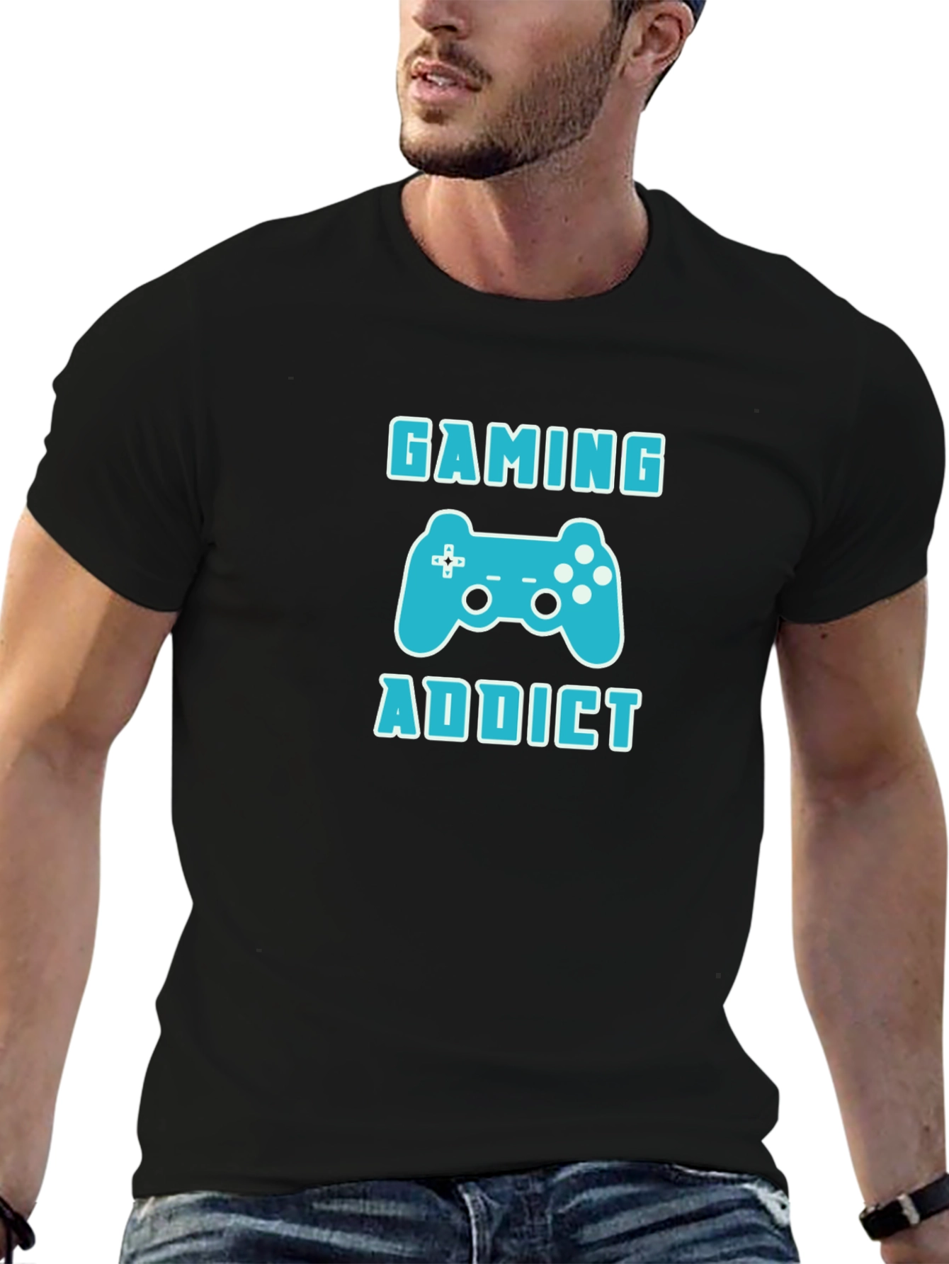 Gaming Addict T-Shirt - Gamer Tee