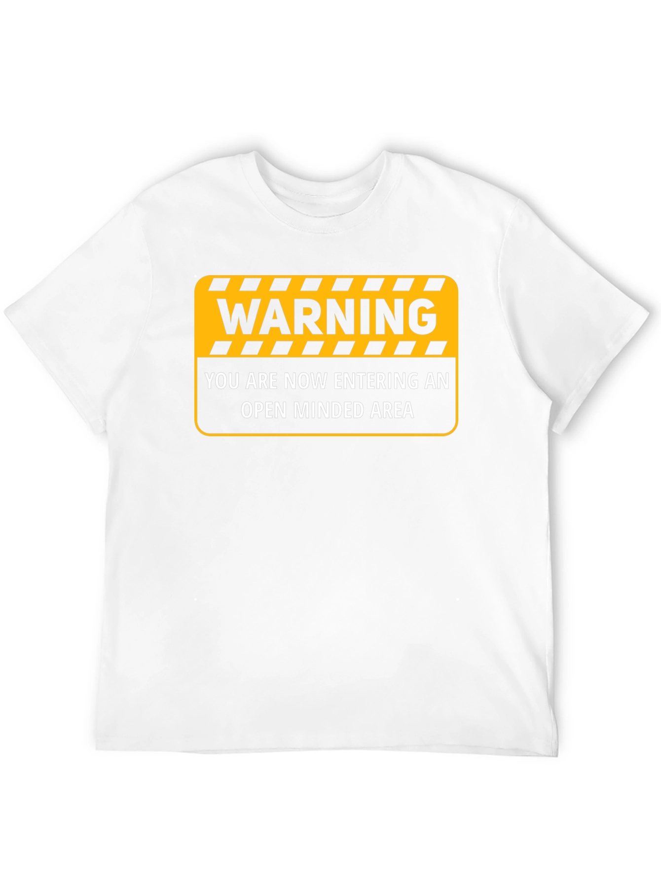 Warning Open Minded Area T-Shirt