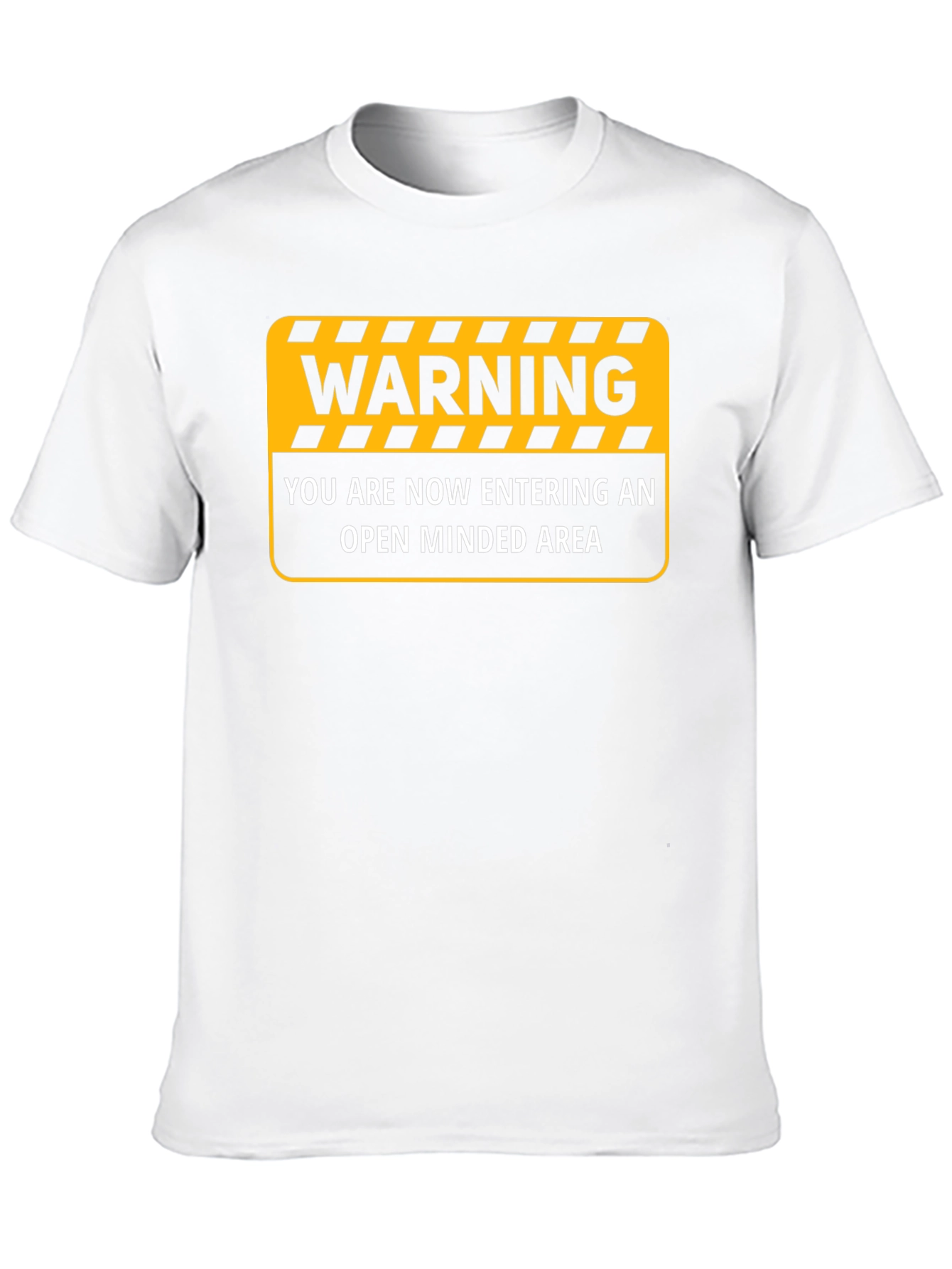 Warning Open Minded Area T-Shirt