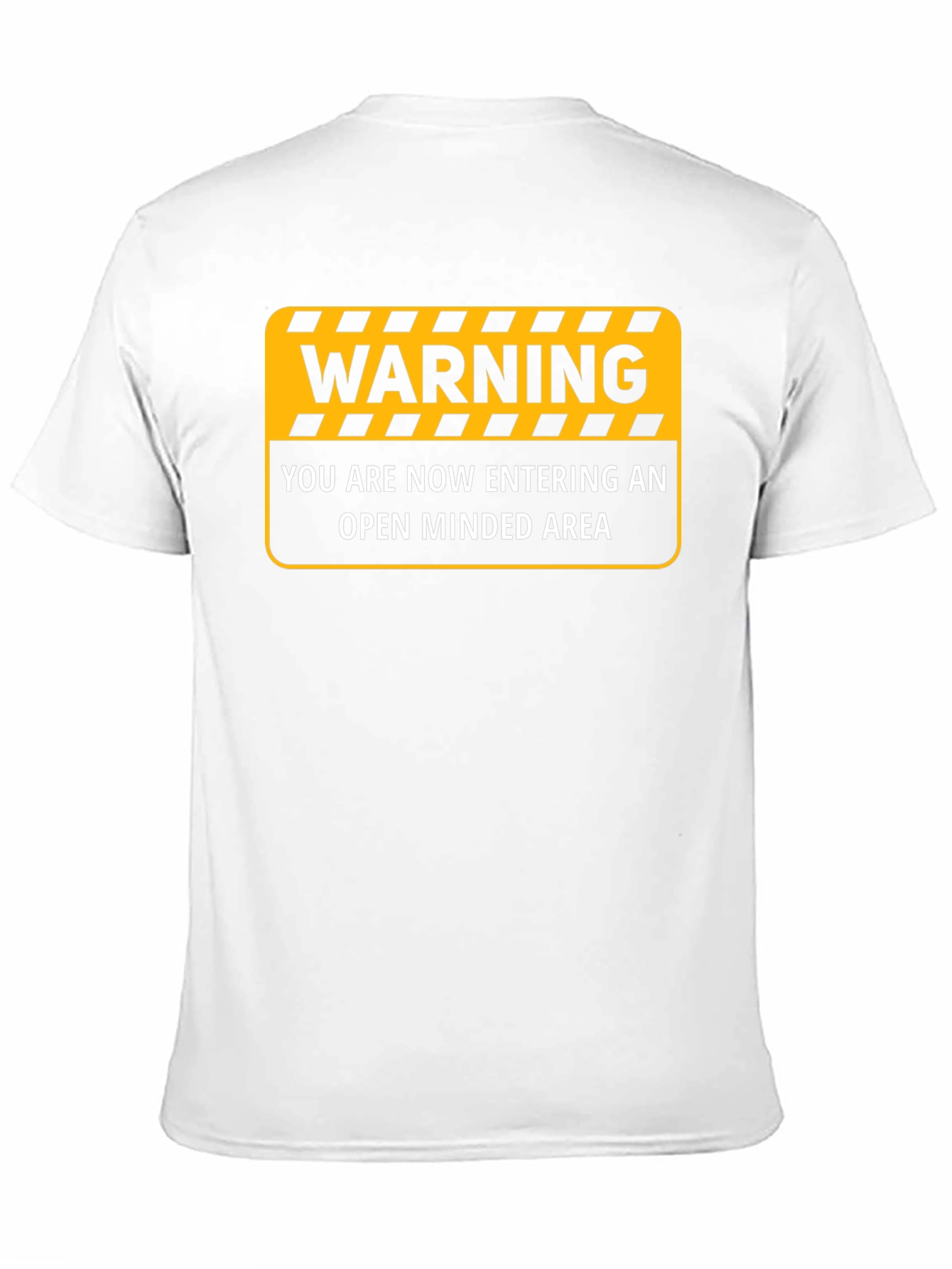 Warning Open Minded Area T-Shirt