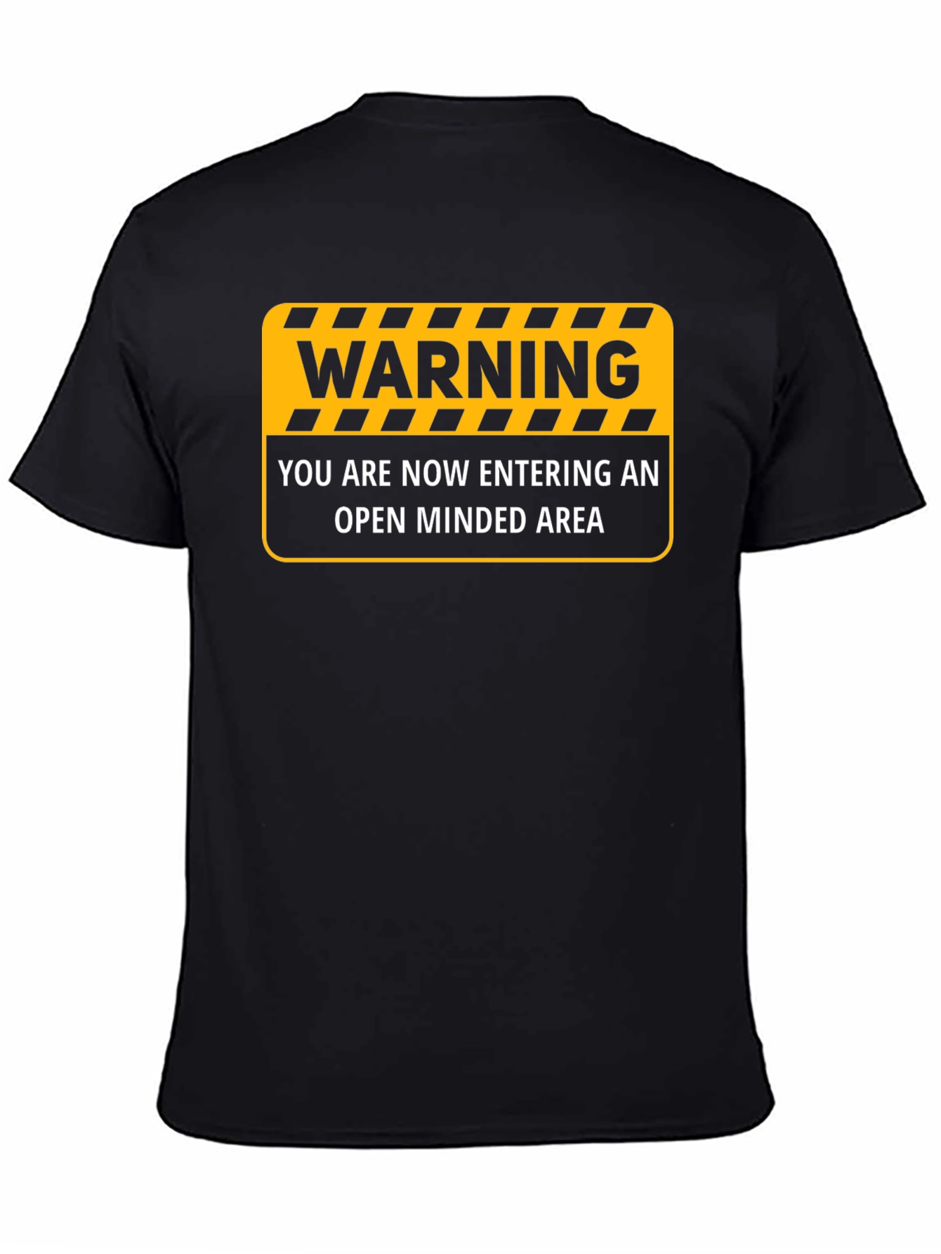 Warning Open Minded Area T-Shirt