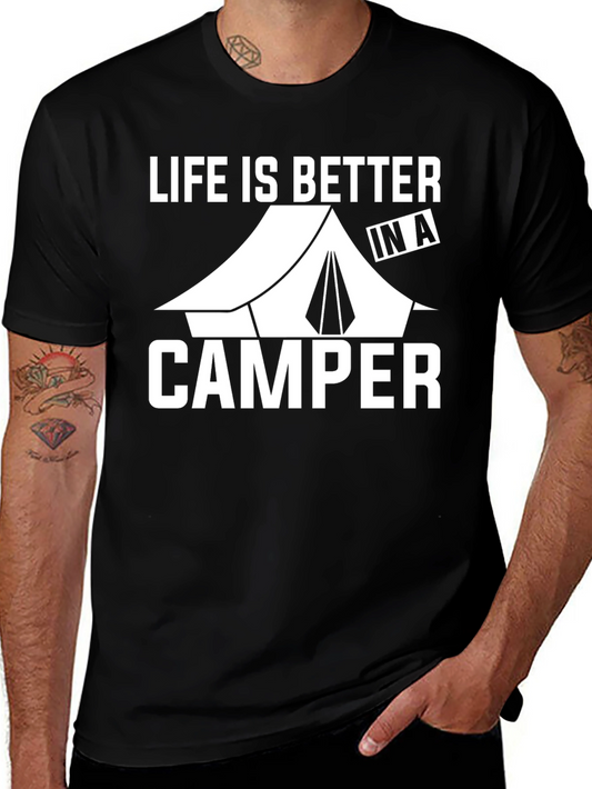 Life is Better In A Camper Graphic Tee