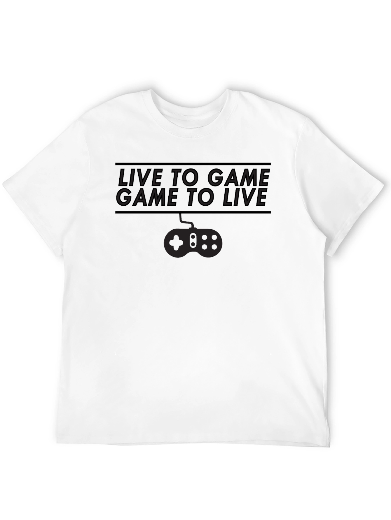 Live to Game Graphic T-Shirt