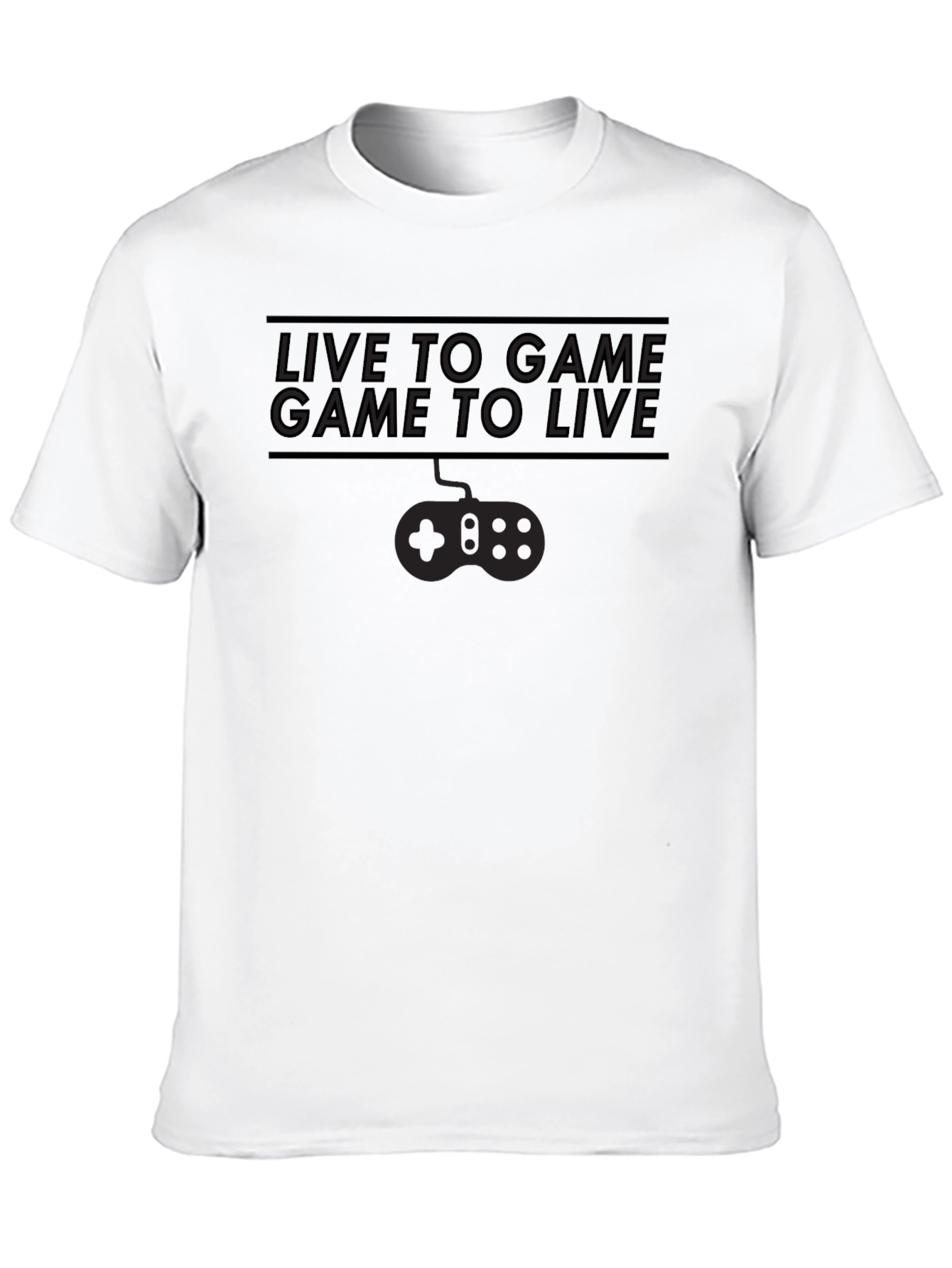 Live to Game Graphic T-Shirt