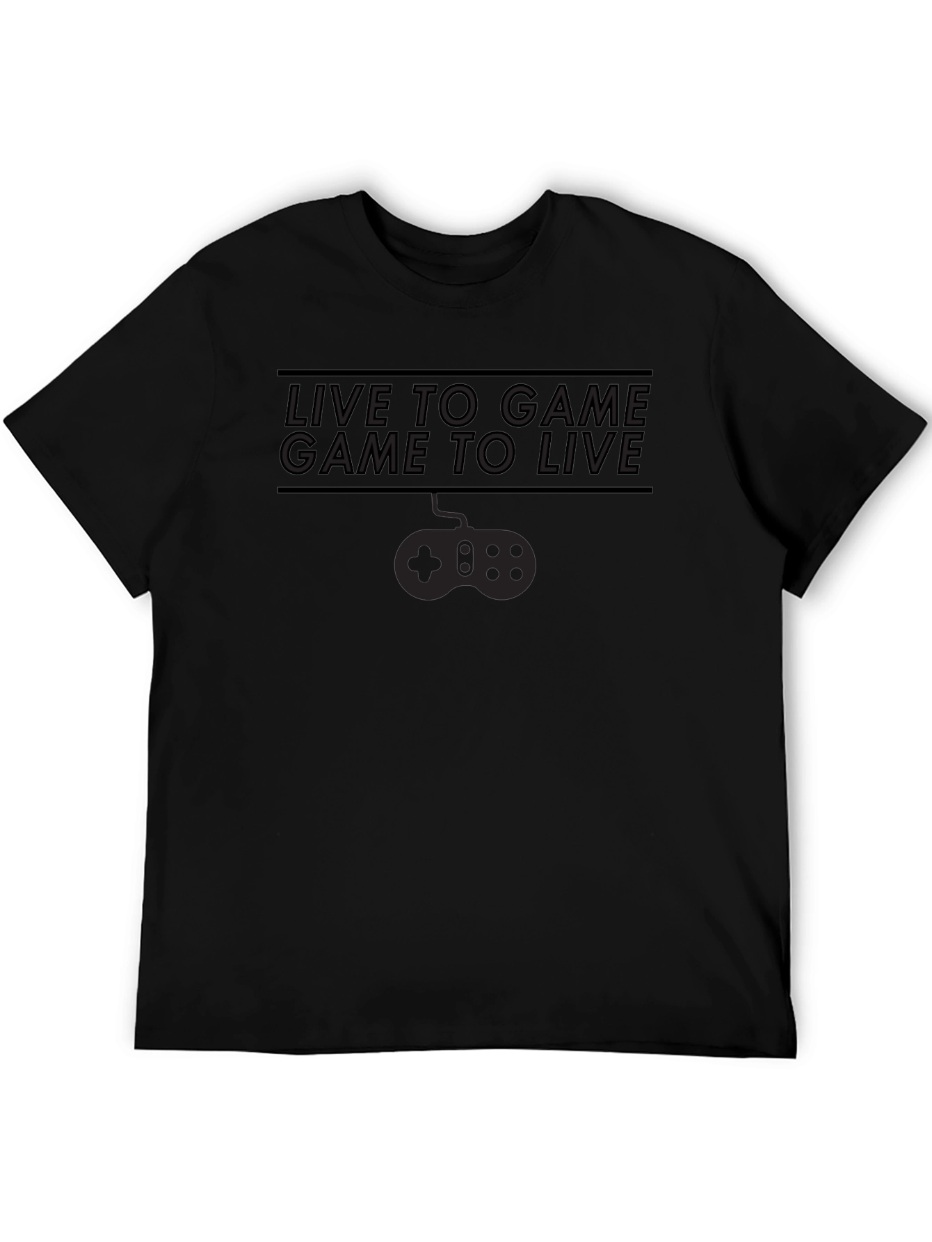 Live to Game Graphic T-Shirt