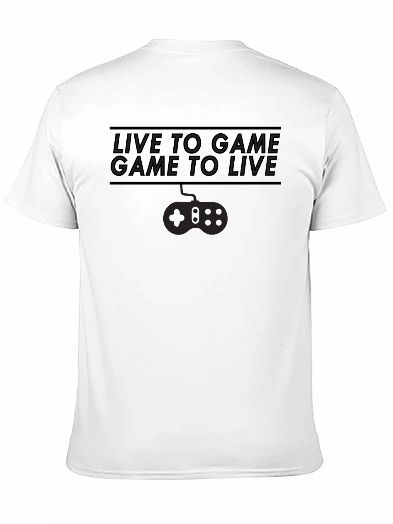 Live to Game Graphic T-Shirt