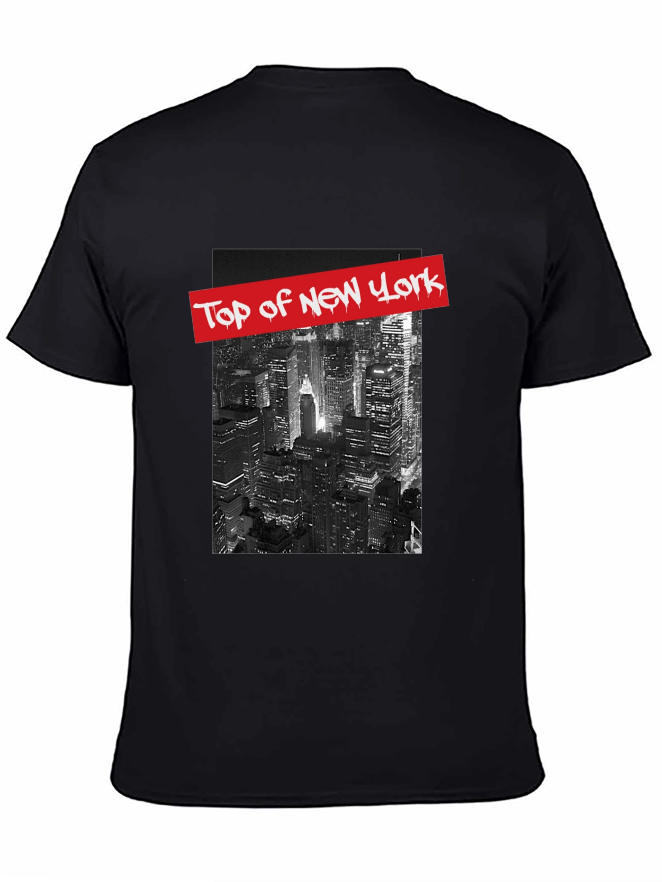 Top of New York Graphic Tee - Black