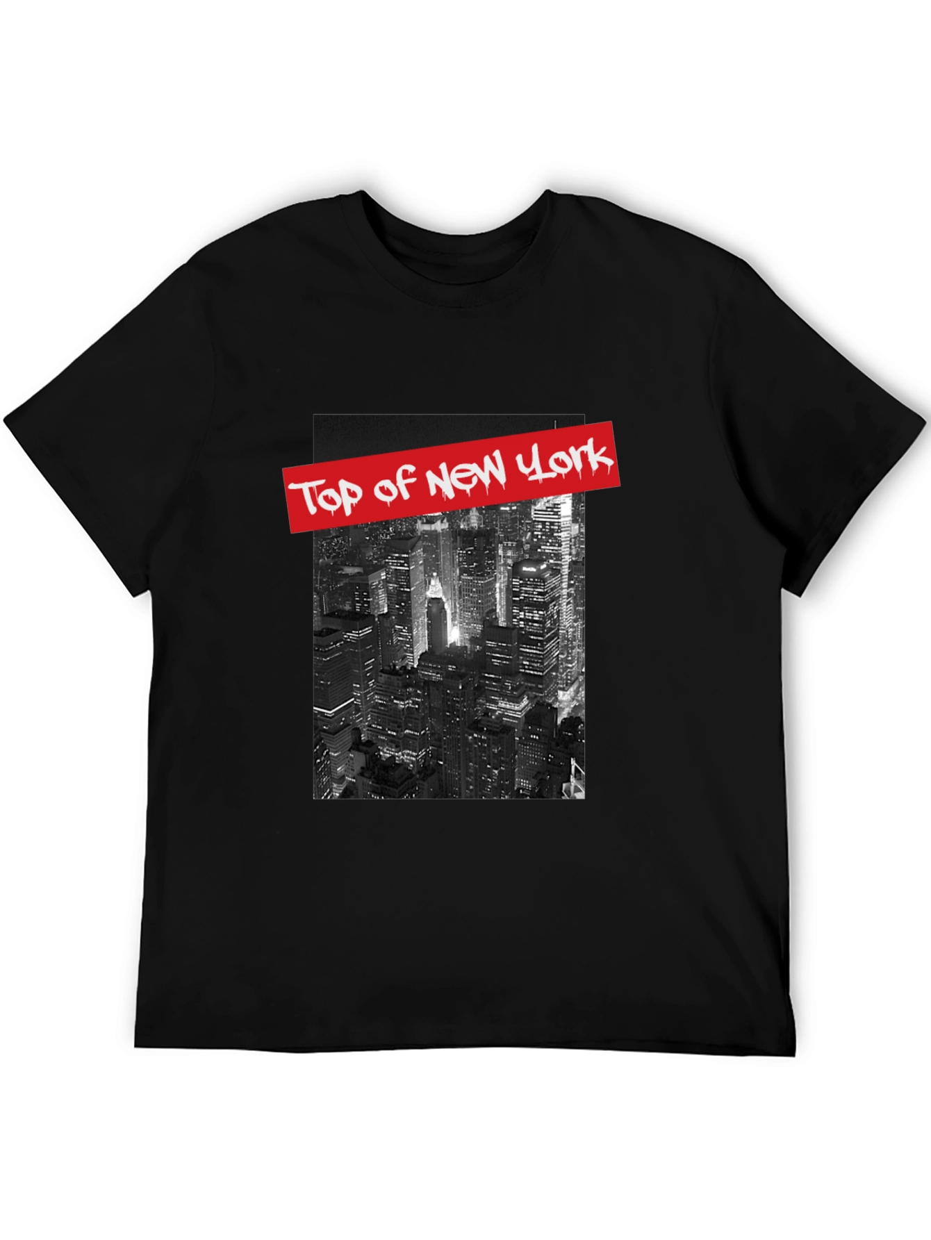 Top of New York Graphic Tee - Black
