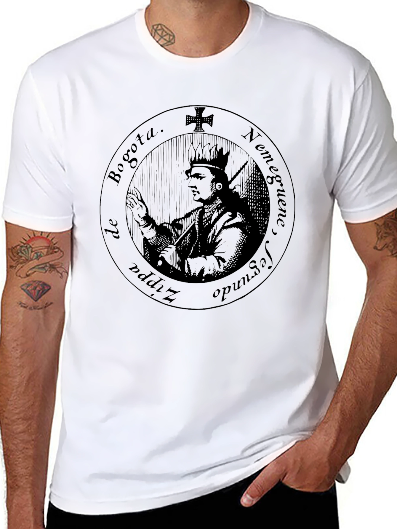 Bogota Zipa Nemegune Graphic T-Shirt