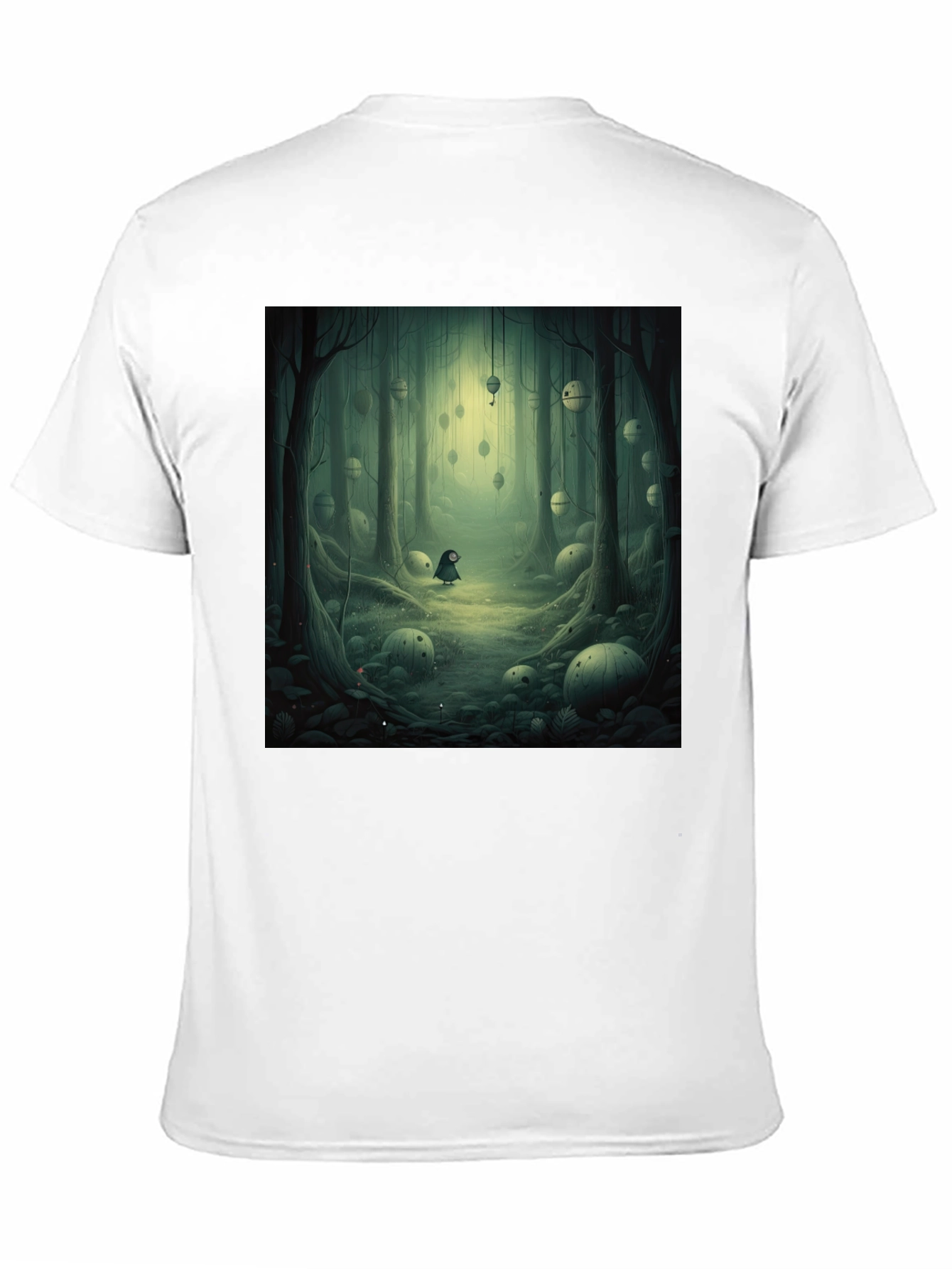 Eerie Forest Graphic Tee - Unique Design T-Shirt