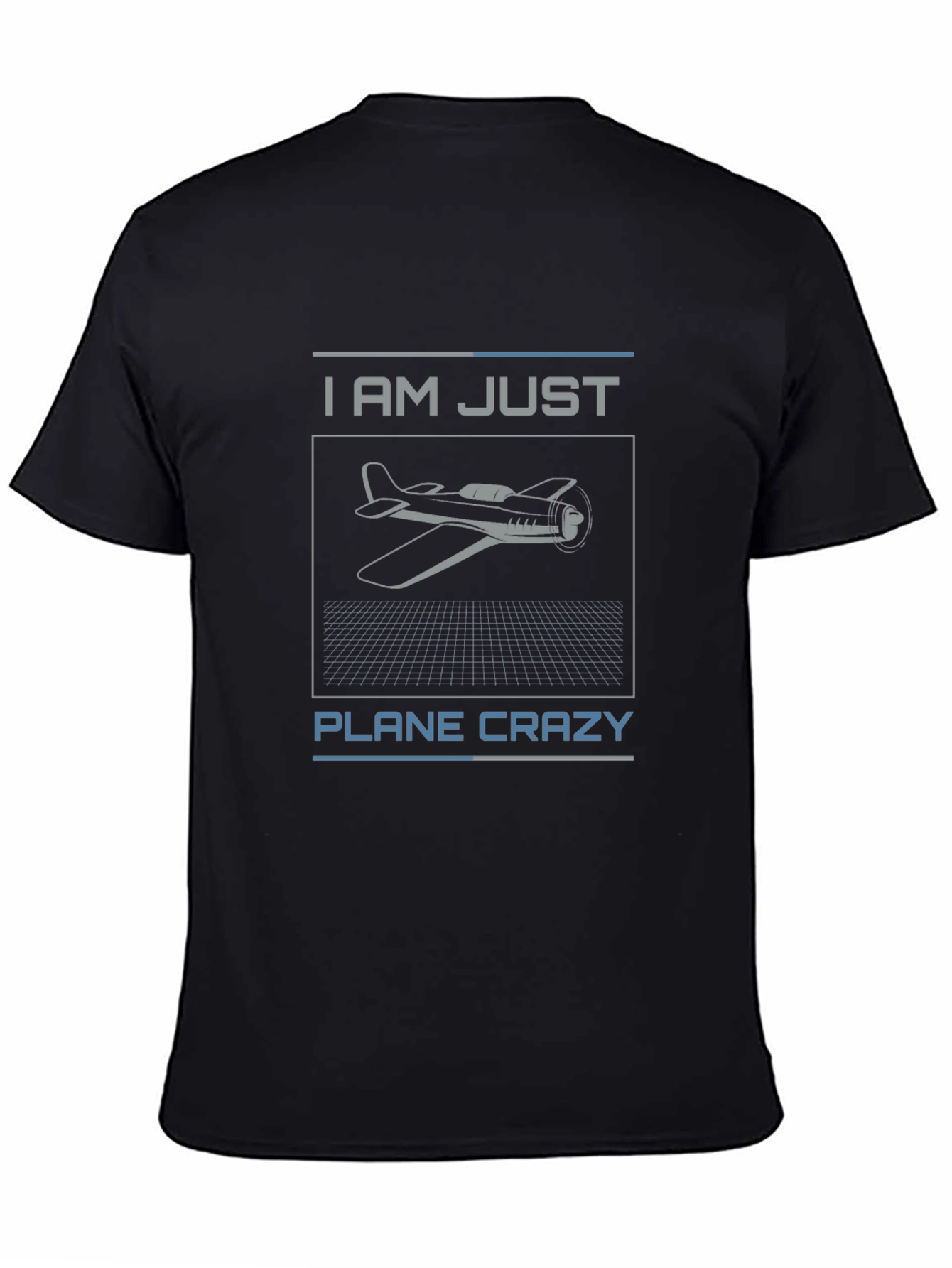 Plane Crazy T-Shirt - Aviation Enthusiast Tee