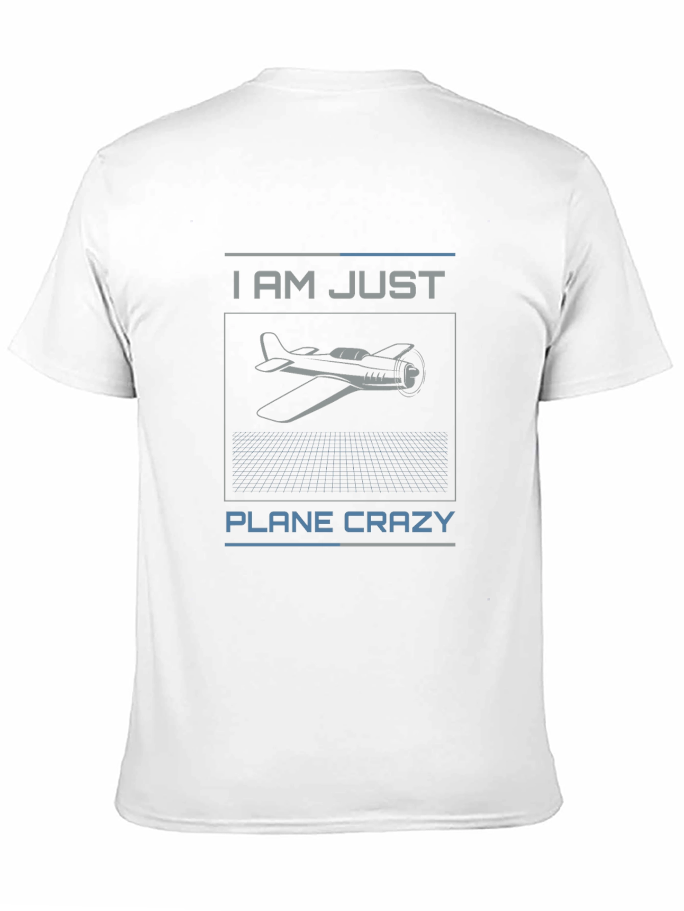 Plane Crazy T-Shirt - Aviation Enthusiast Tee