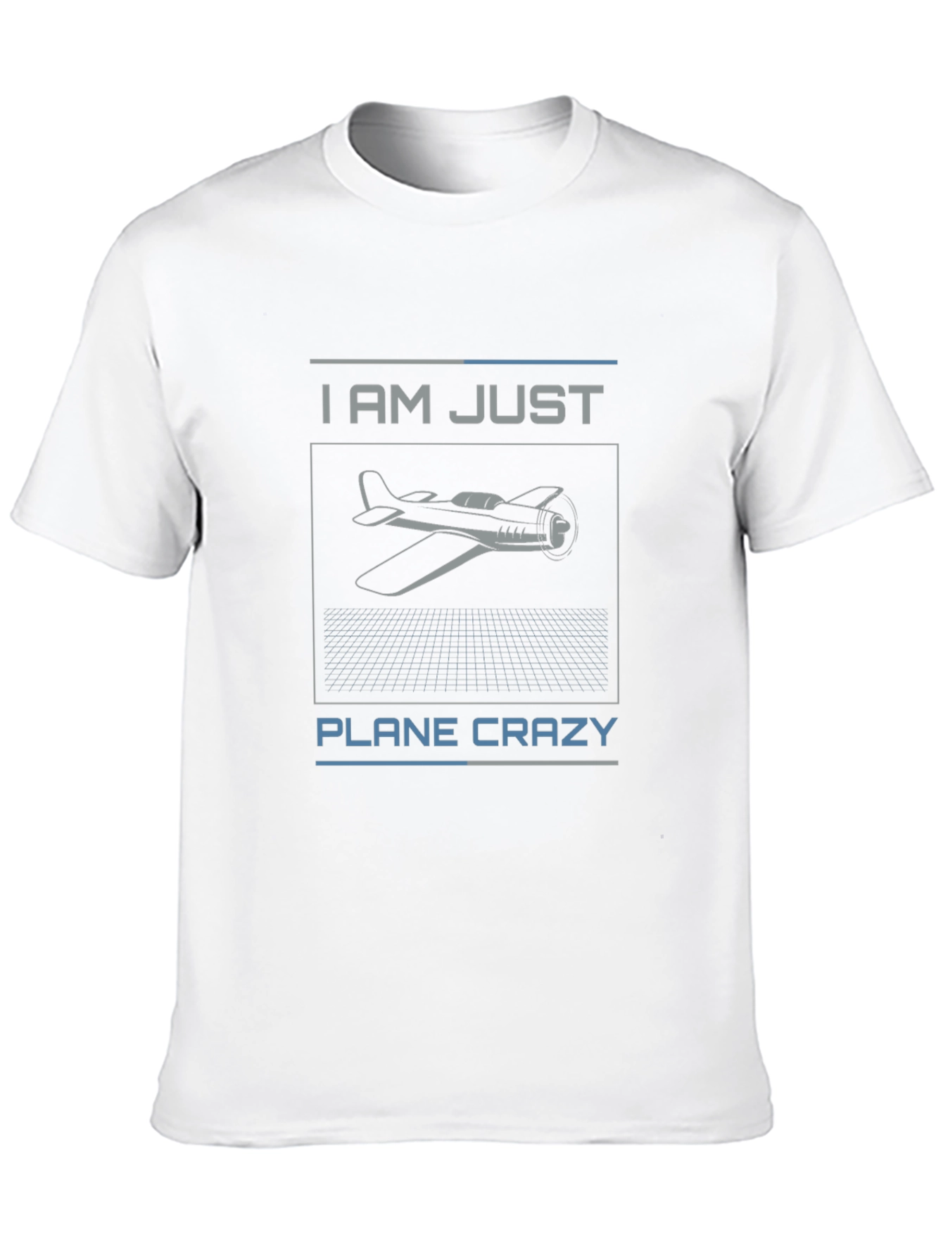Plane Crazy T-Shirt - Aviation Enthusiast Tee