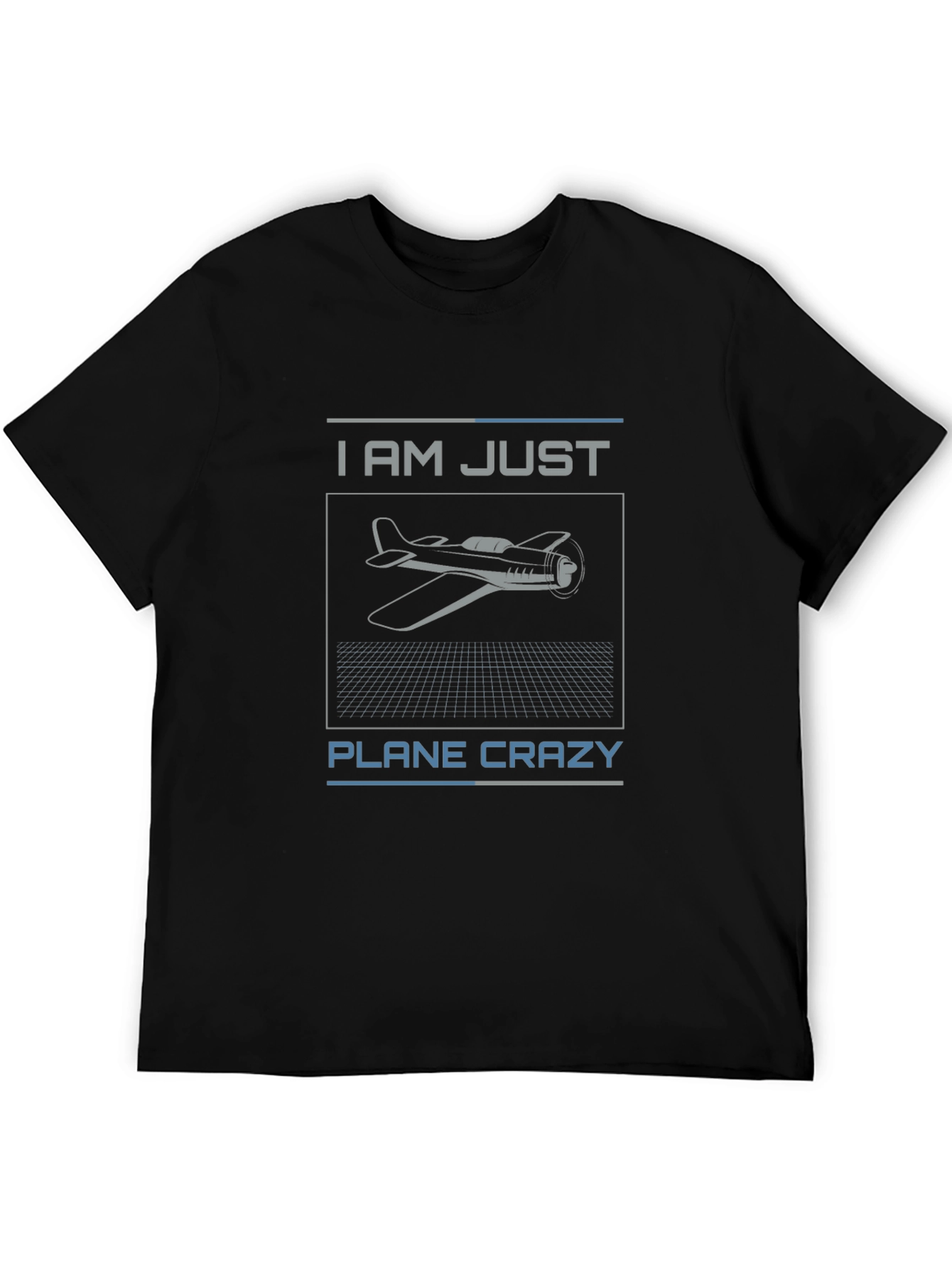 Plane Crazy T-Shirt - Aviation Enthusiast Tee