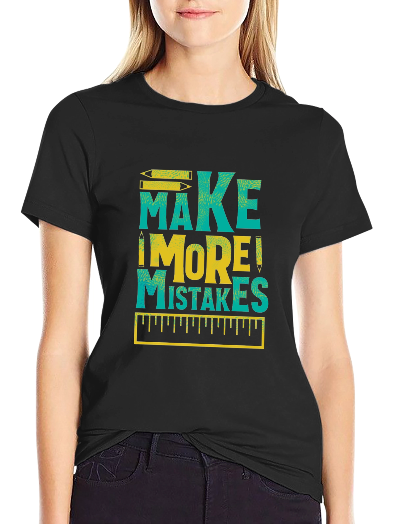 Make More Mistakes Graphic Tee