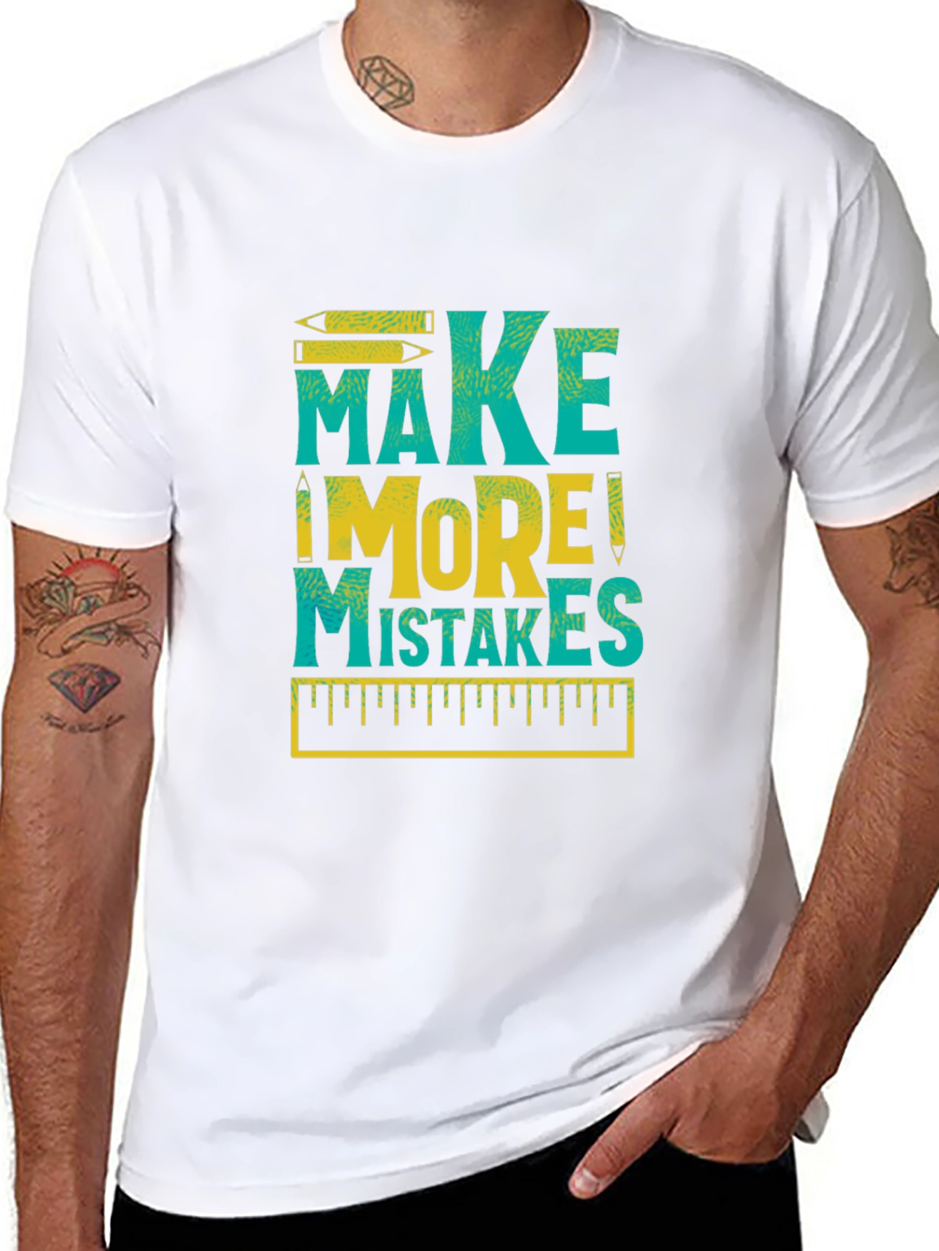 Make More Mistakes Graphic Tee