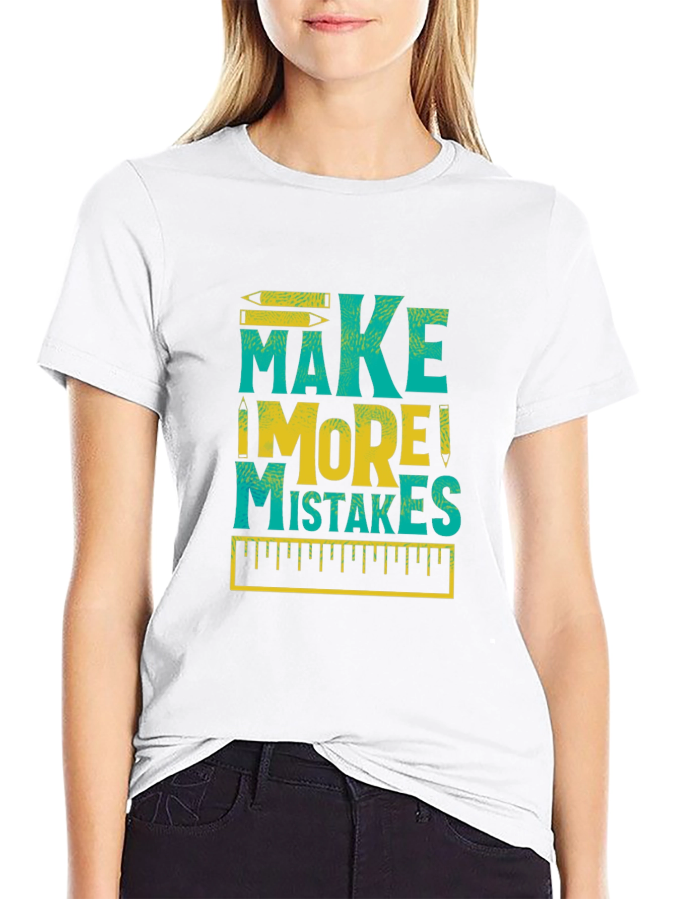 Make More Mistakes Graphic Tee