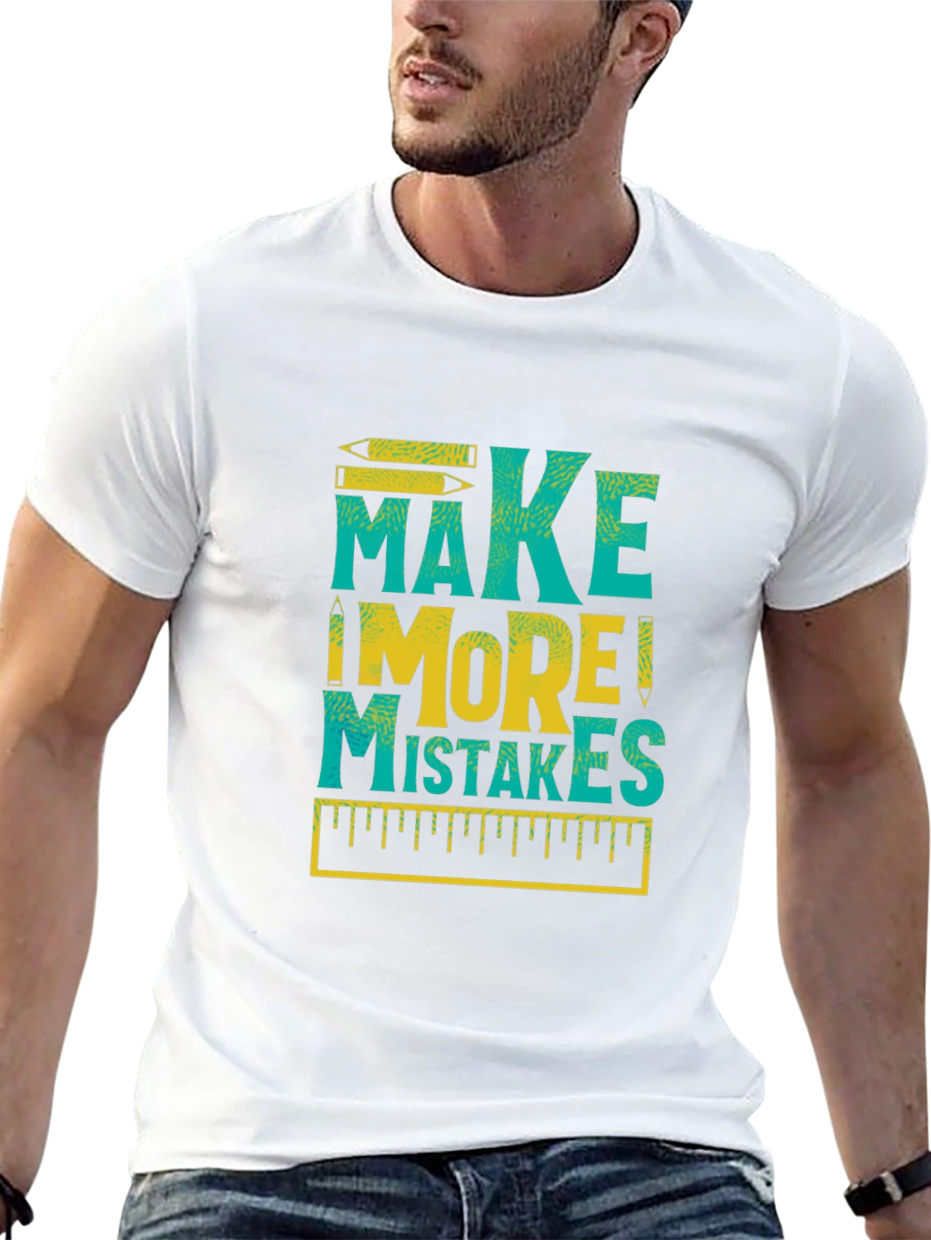Make More Mistakes Graphic Tee