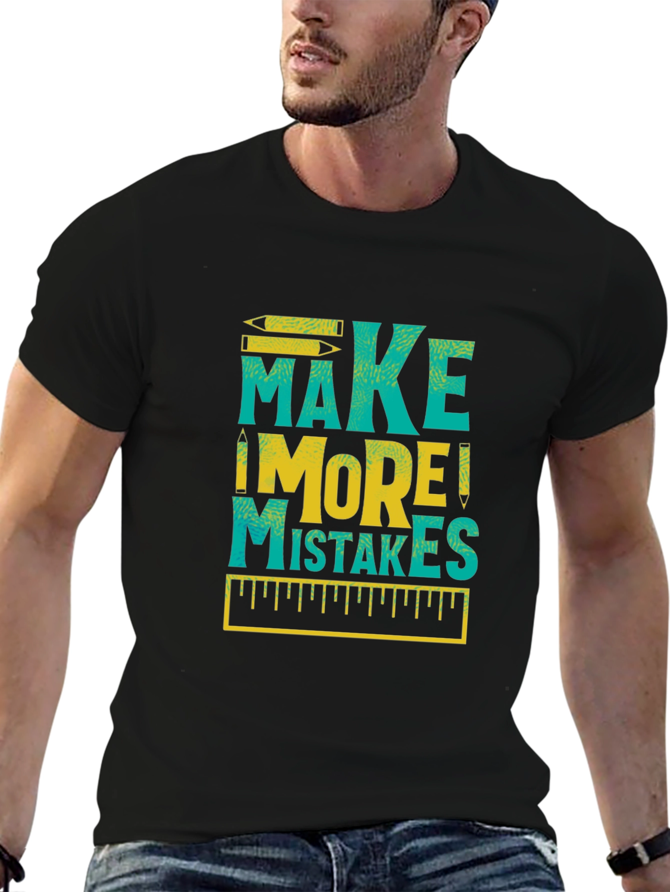 Make More Mistakes Graphic Tee