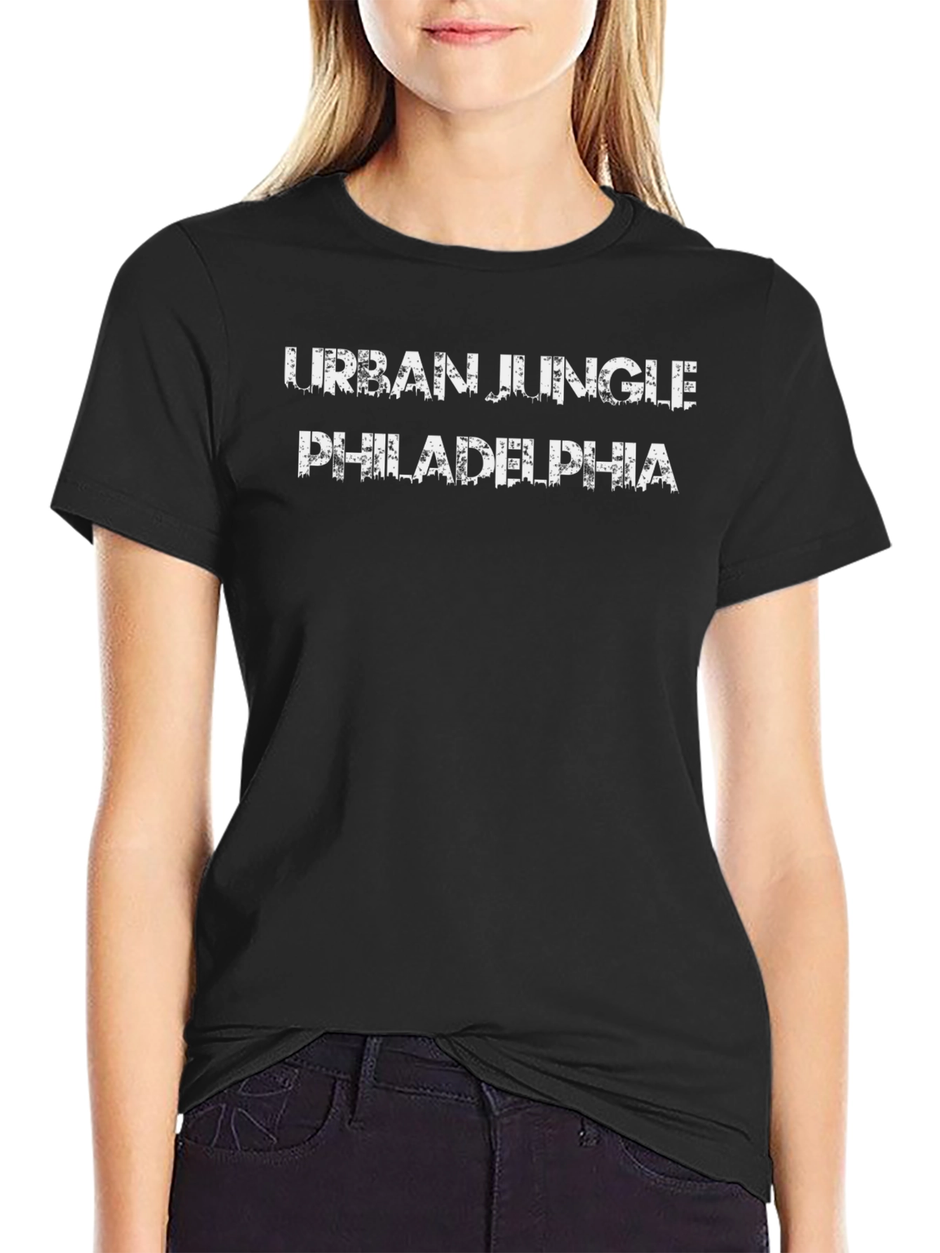 Urban Jungle Philadelphia Black T-Shirt
