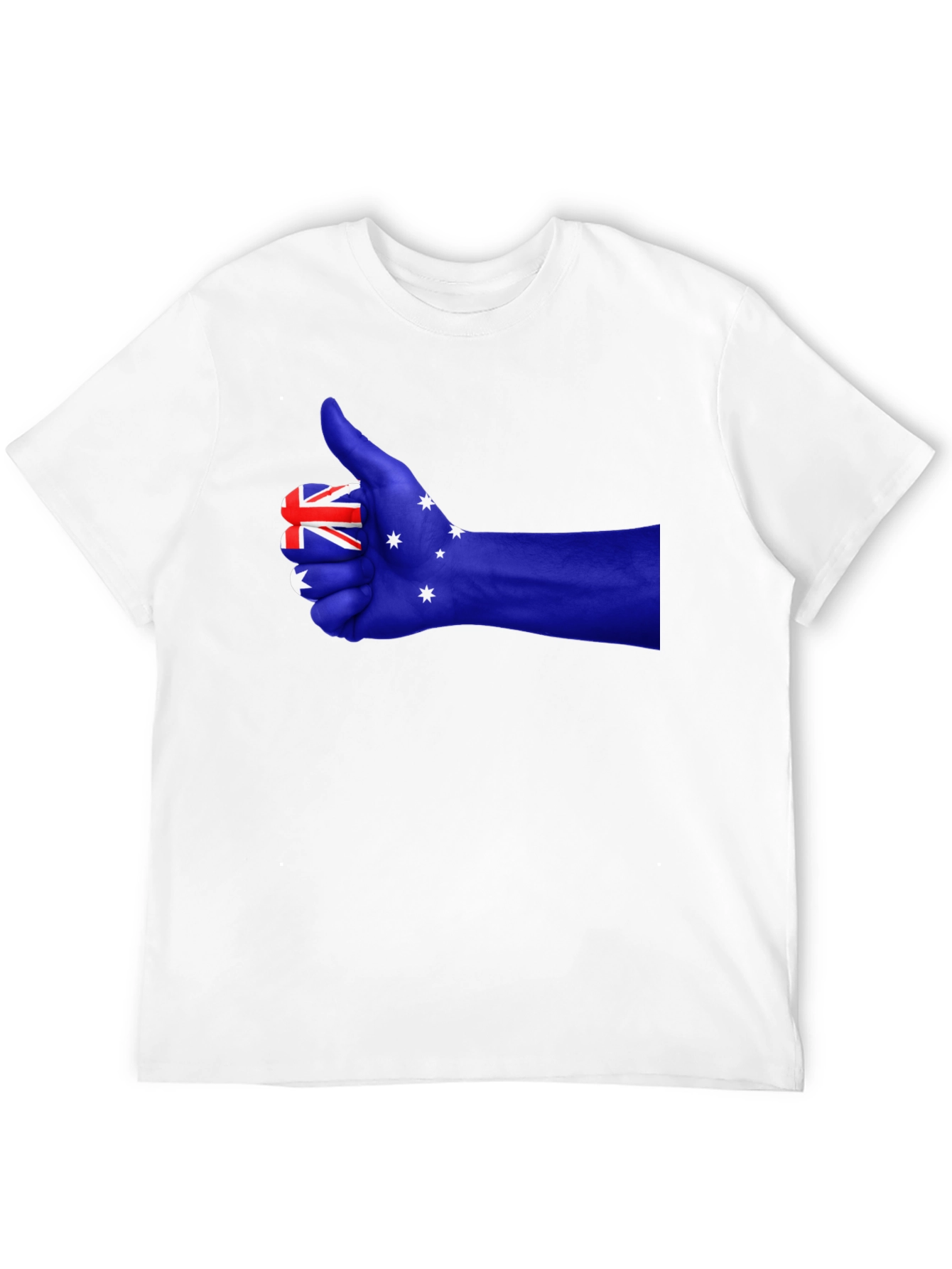 Australia Thumbs Up Black T-Shirt