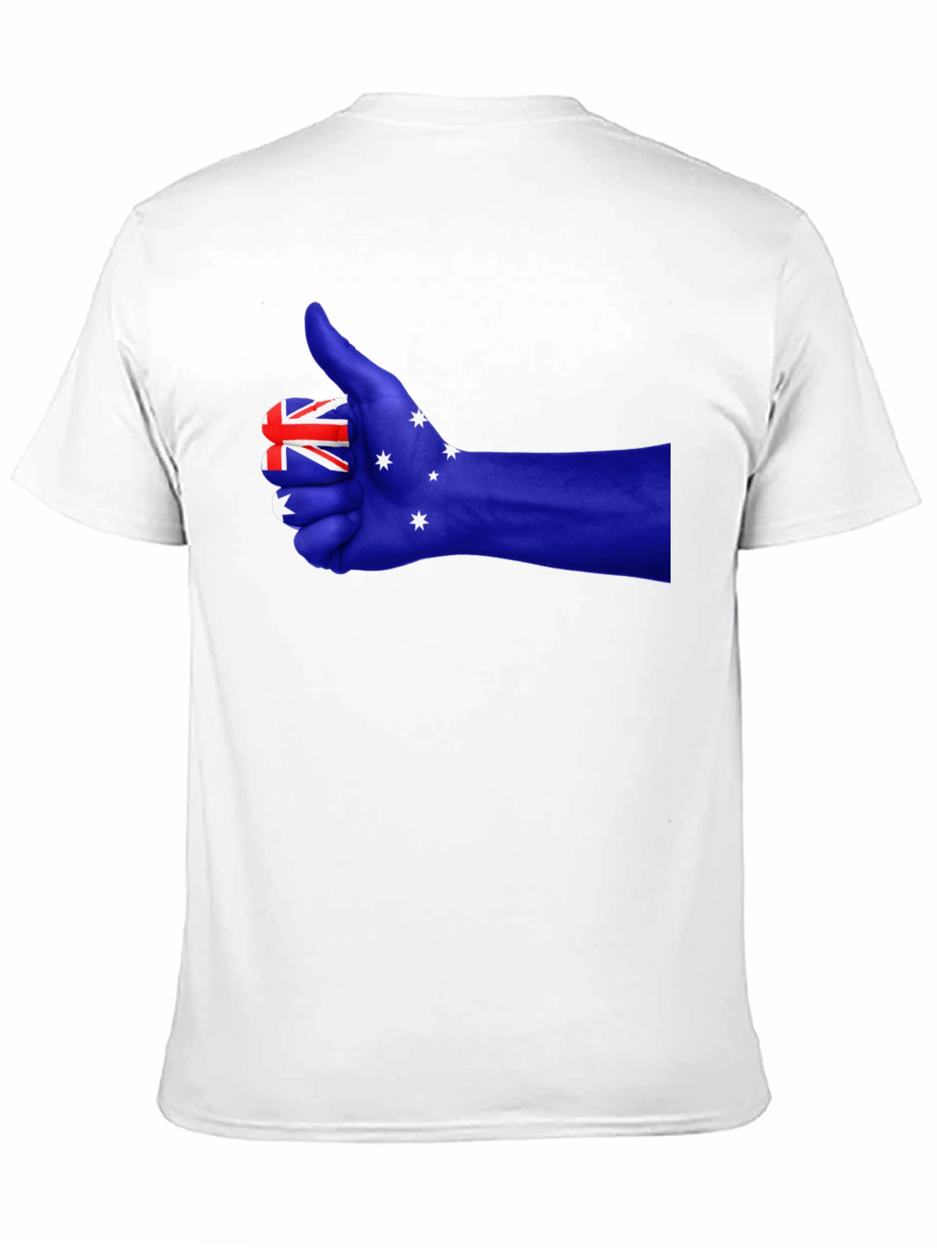 Australia Thumbs Up Black T-Shirt