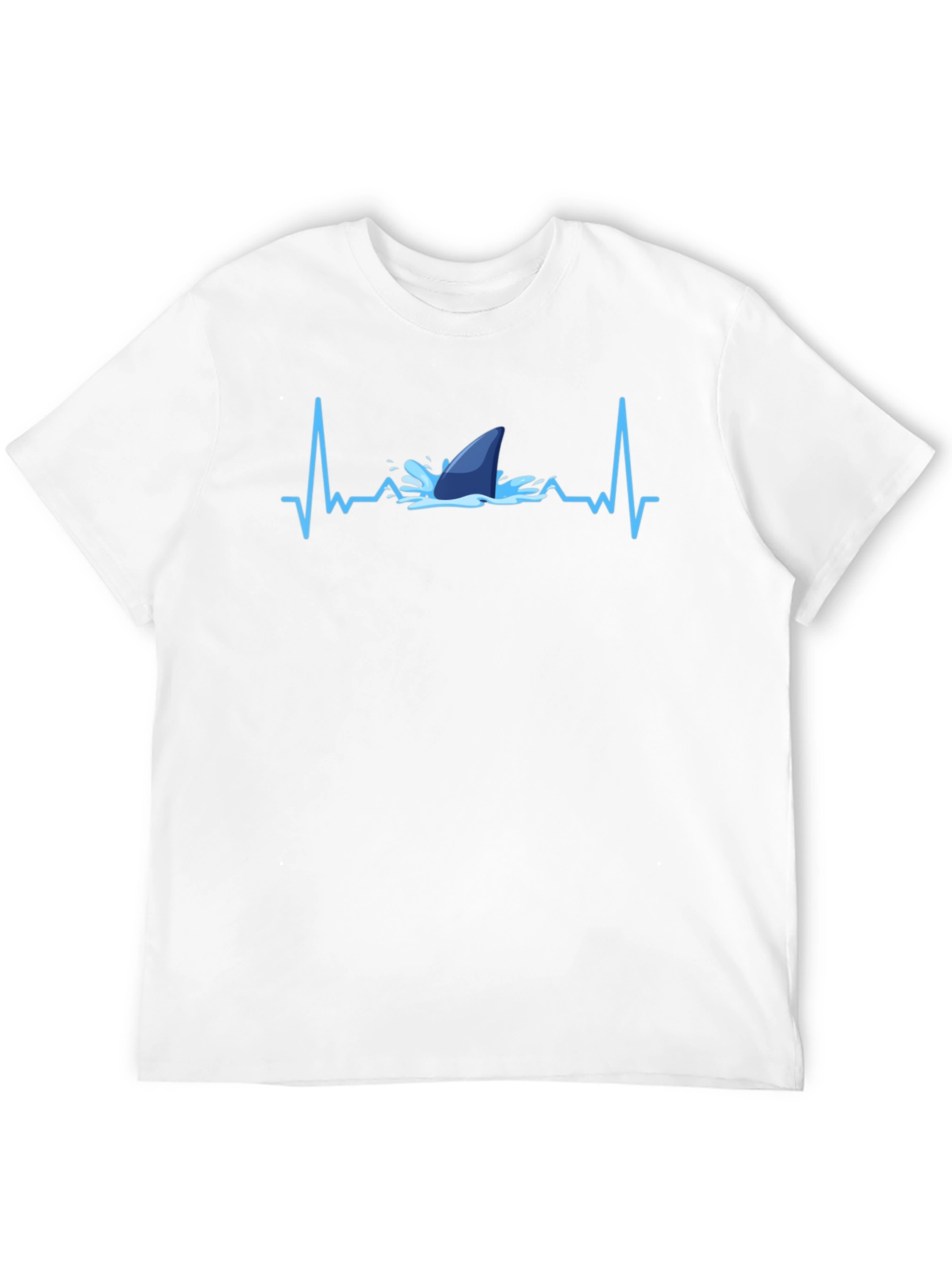 Shark Pulse T-Shirt - Black