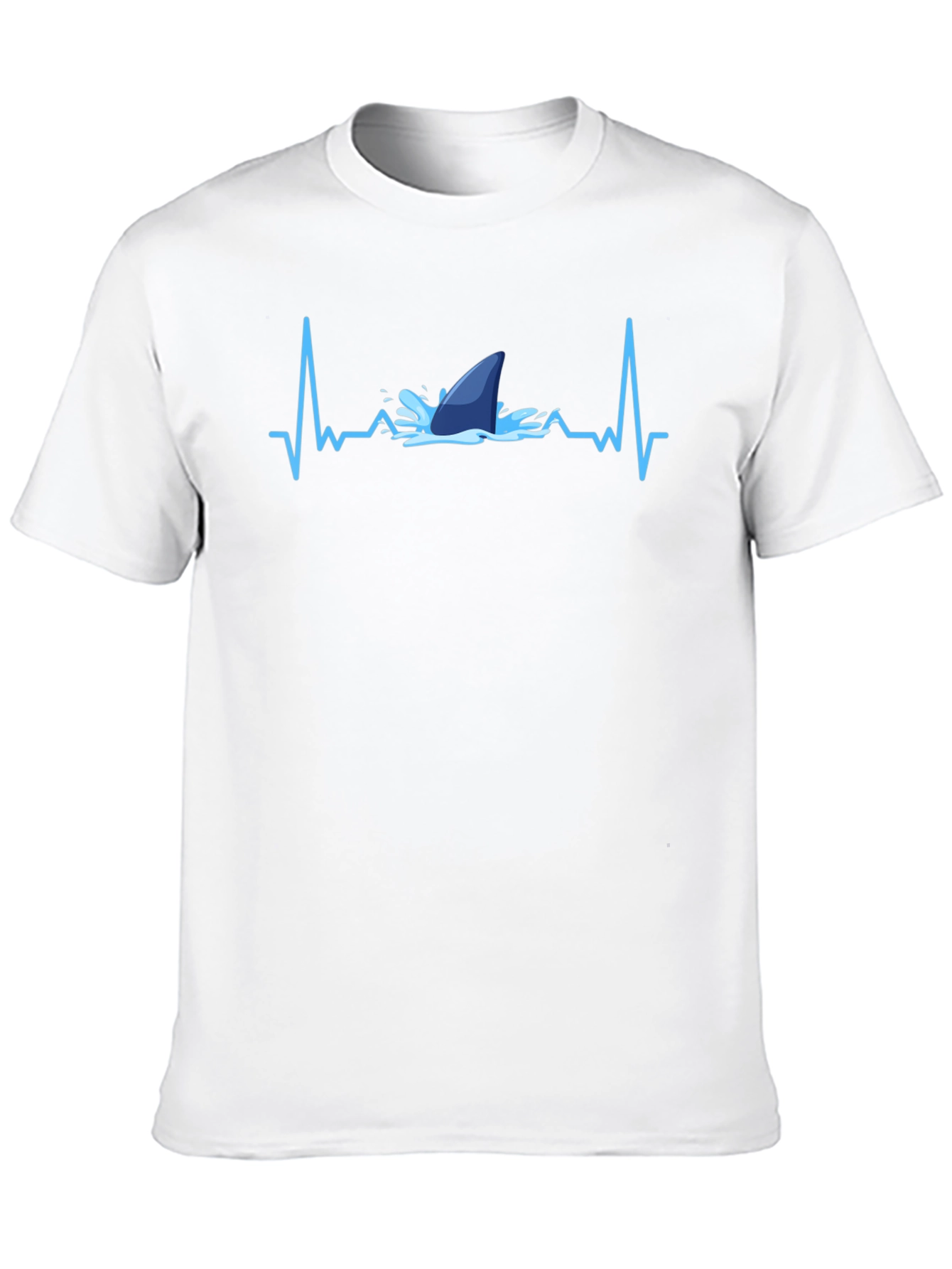 Shark Pulse T-Shirt - Black