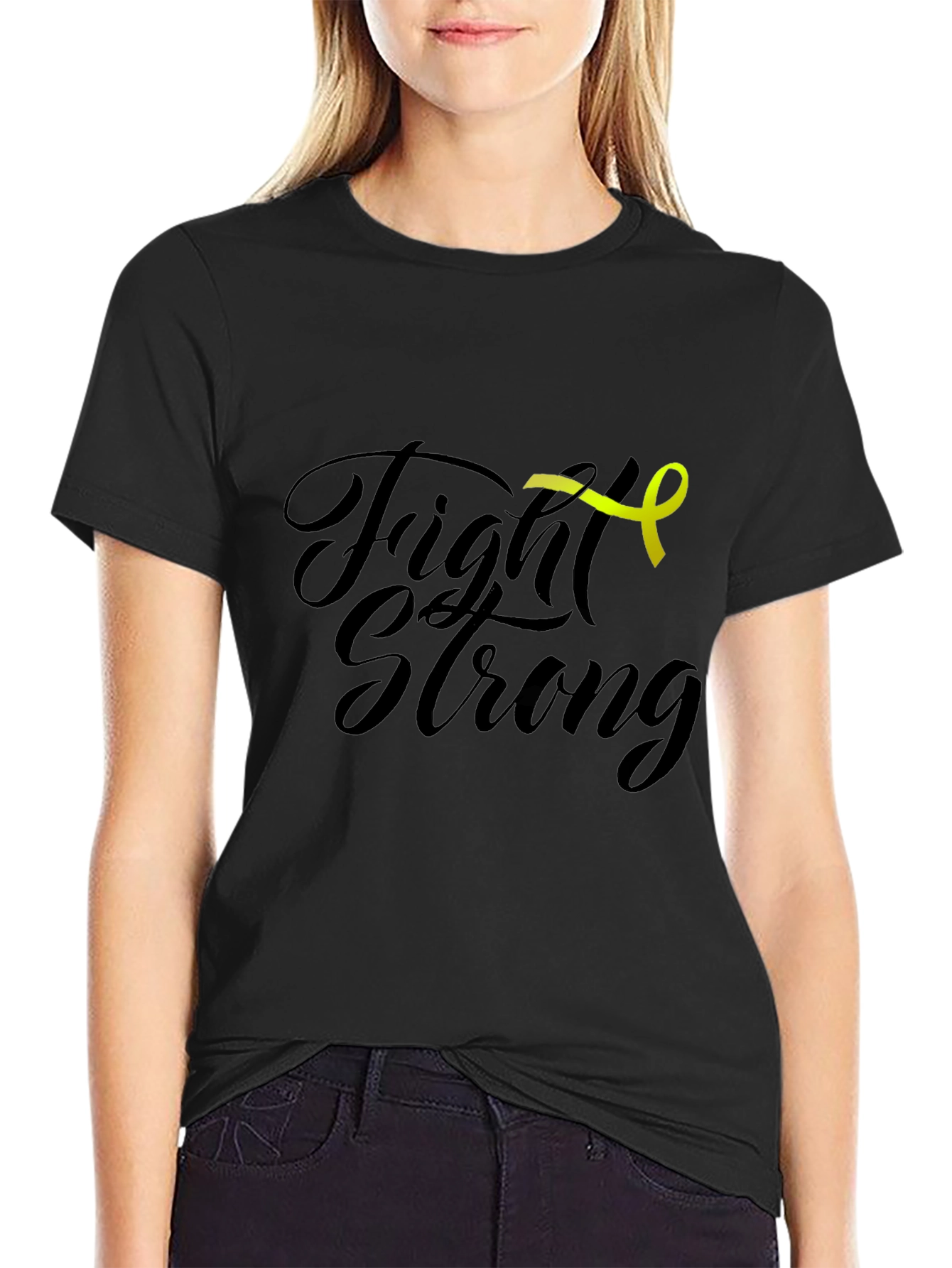 Fight Strong T-Shirt - Cancer Awareness