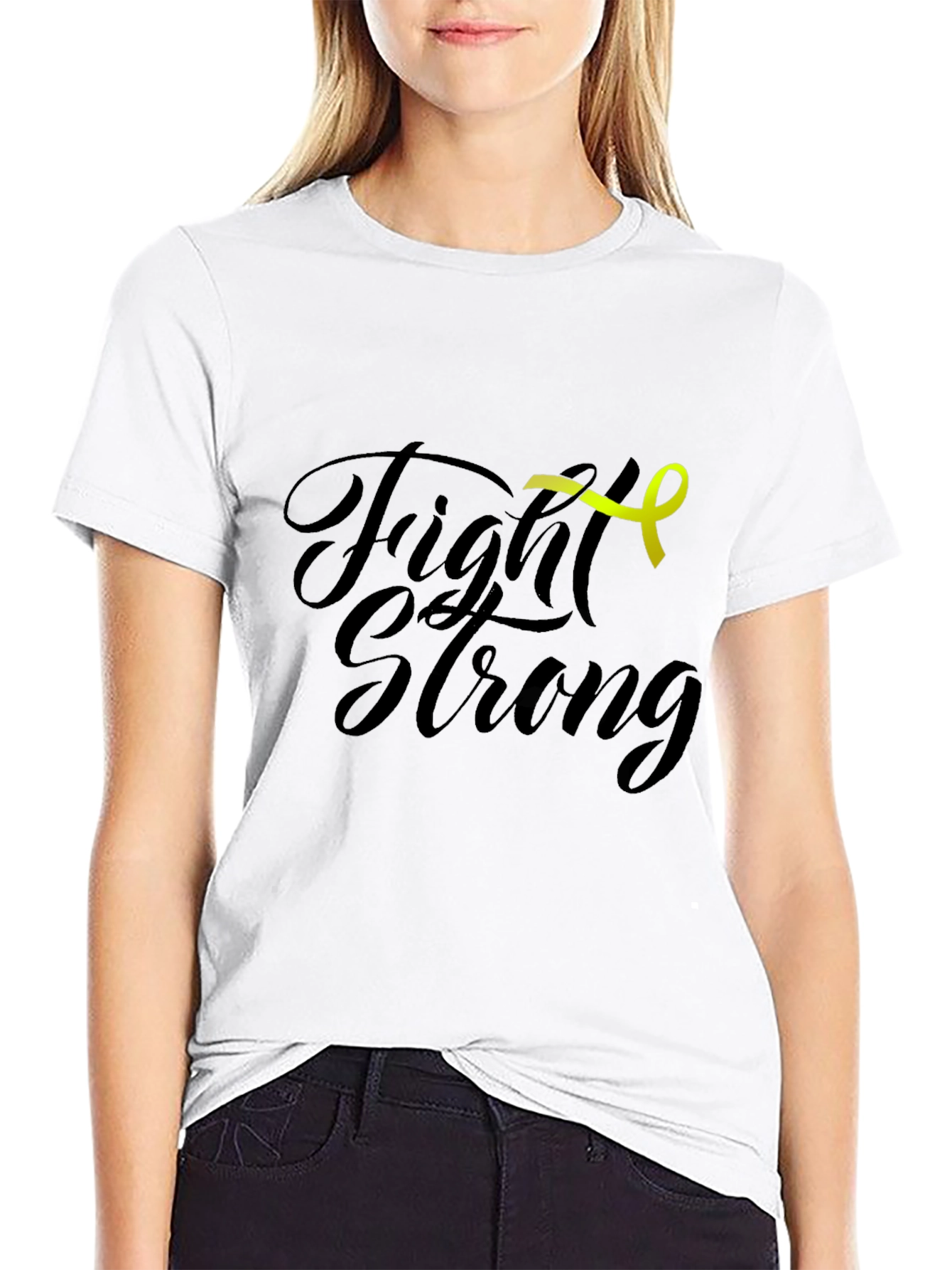 Fight Strong T-Shirt - Cancer Awareness