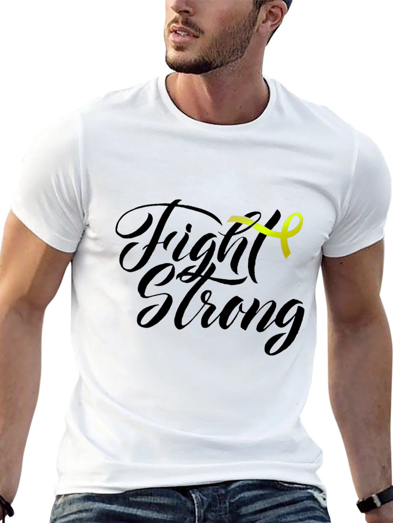 Fight Strong T-Shirt - Cancer Awareness