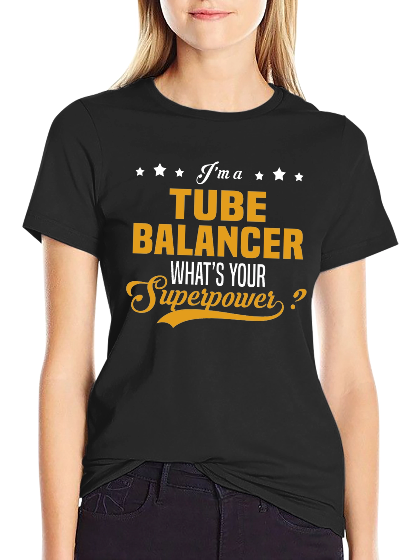 Tube Balancer Superpower Graphic T-Shirt