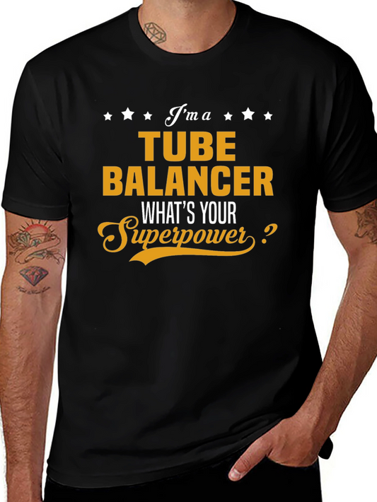 Tube Balancer Superpower Graphic T-Shirt