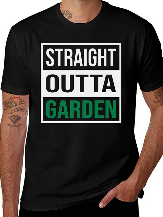Straight Outta Garden Graphic T-Shirt