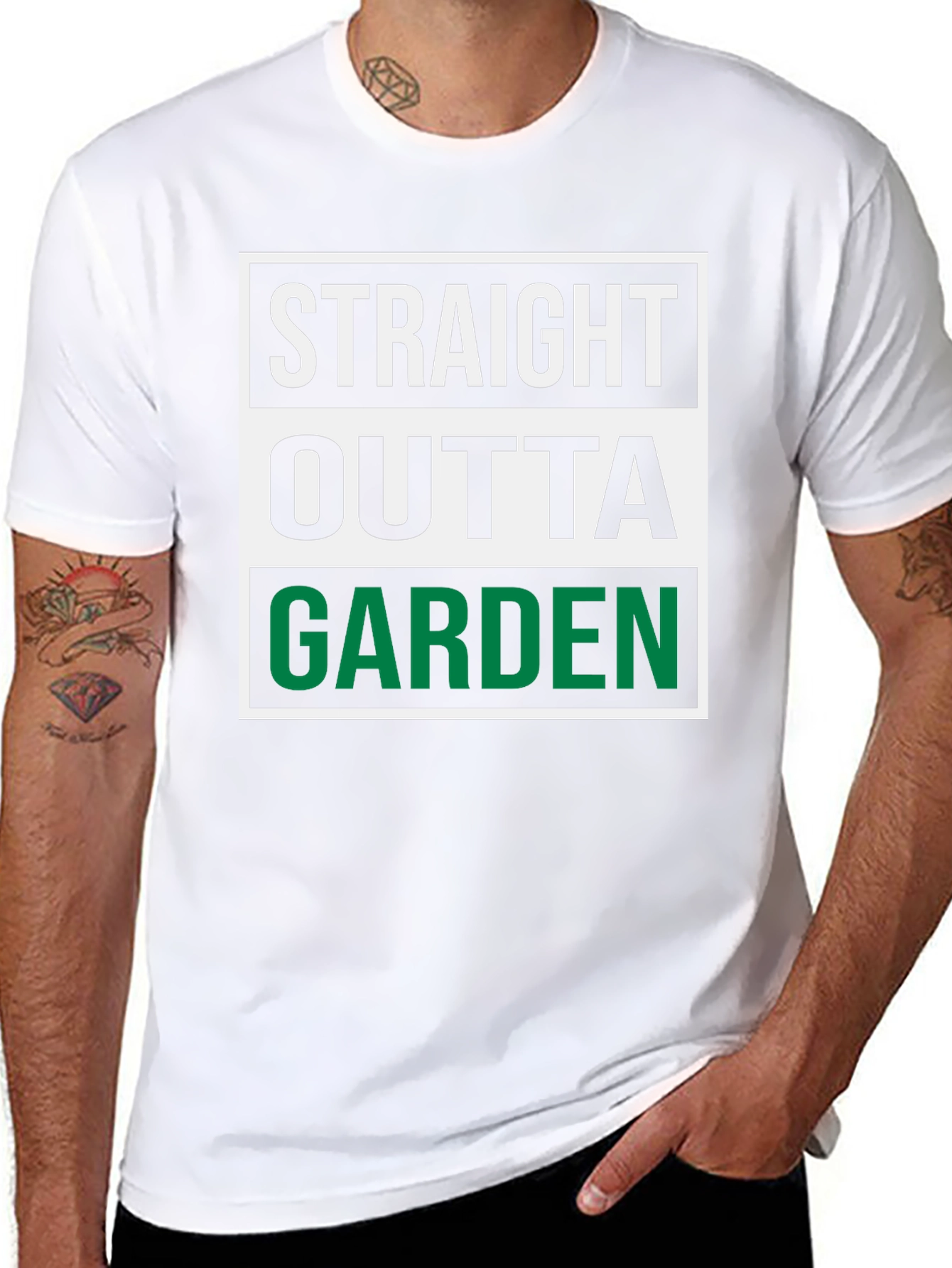 Straight Outta Garden Graphic T-Shirt