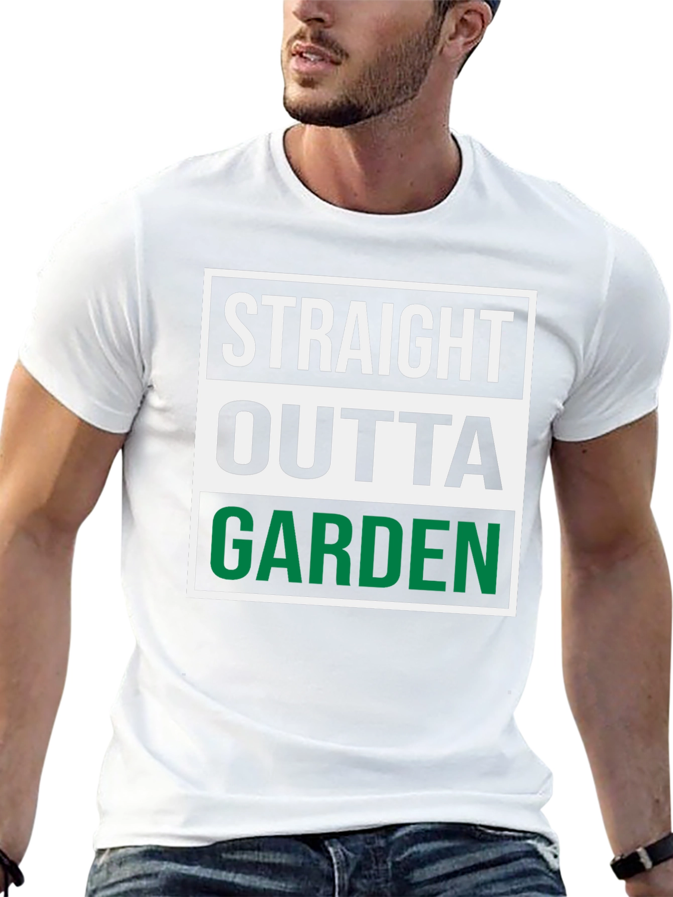 Straight Outta Garden Graphic T-Shirt