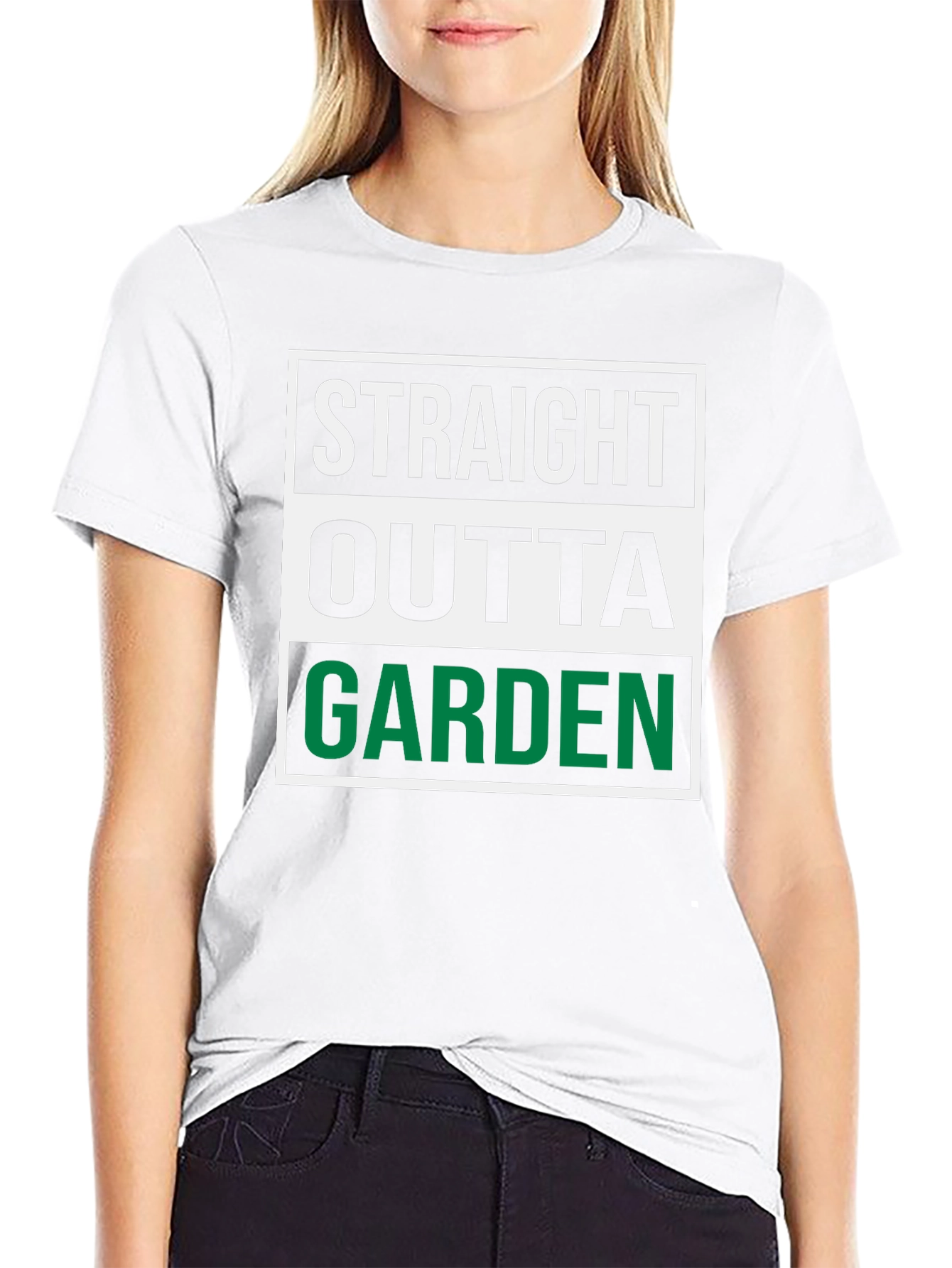 Straight Outta Garden Graphic T-Shirt