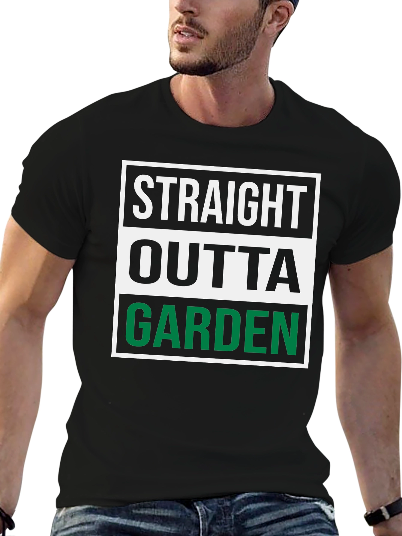 Straight Outta Garden Graphic T-Shirt