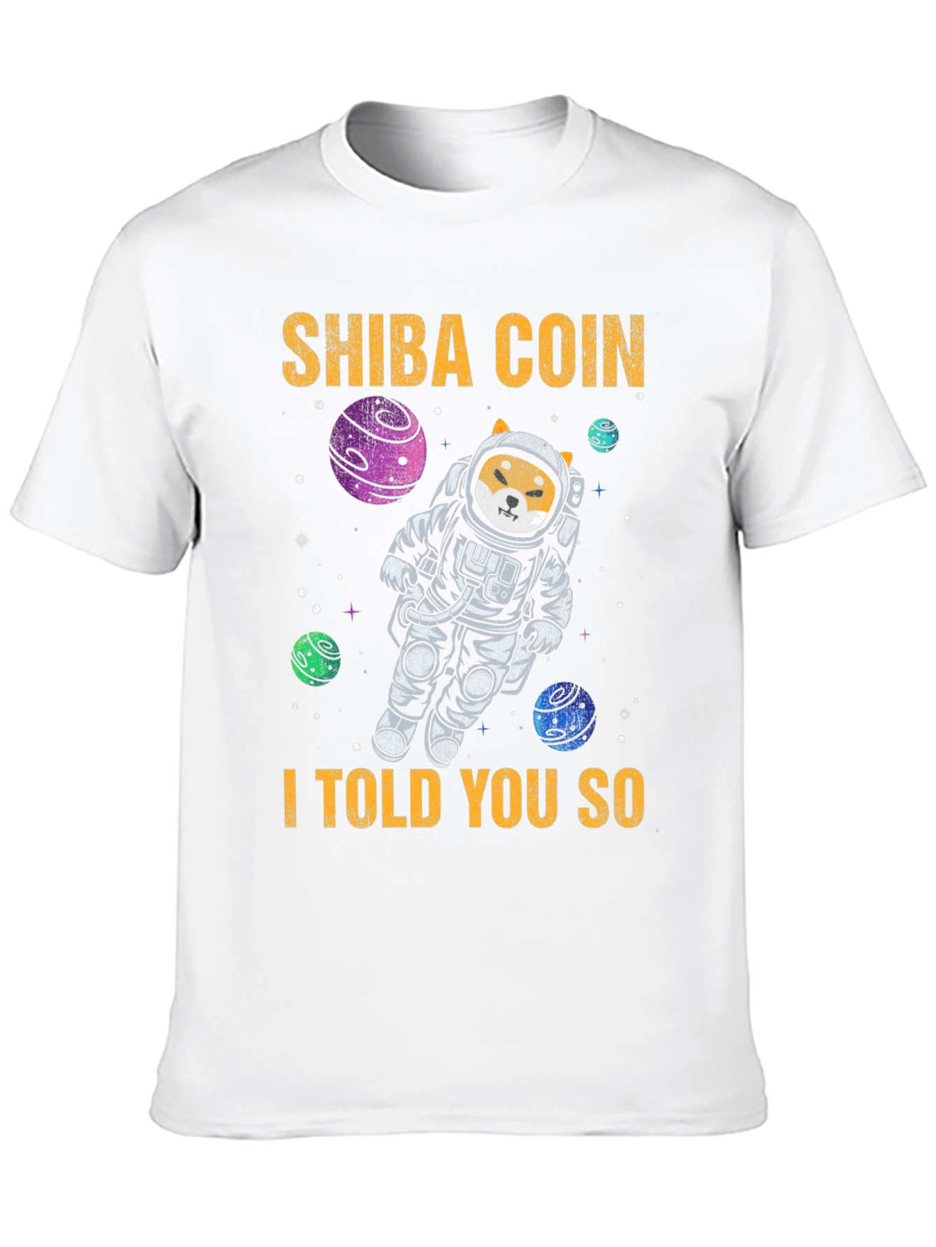 Shiba Coin I Told You So T-Shirt