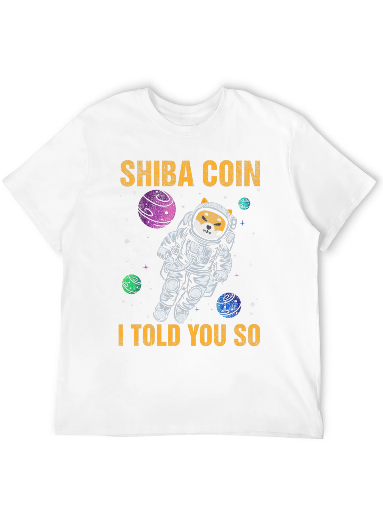 Shiba Coin I Told You So T-Shirt