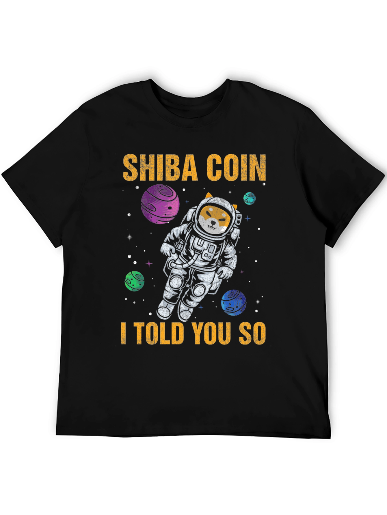 Shiba Coin I Told You So T-Shirt