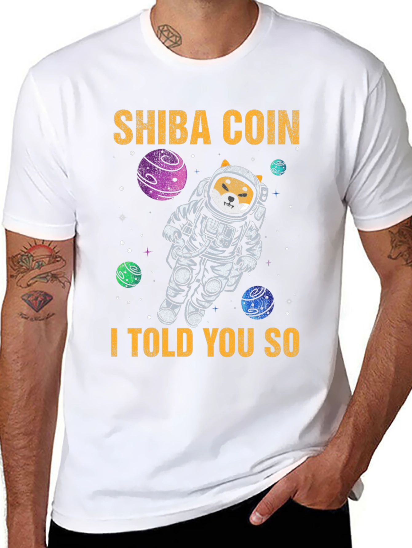 Shiba Coin I Told You So T-Shirt