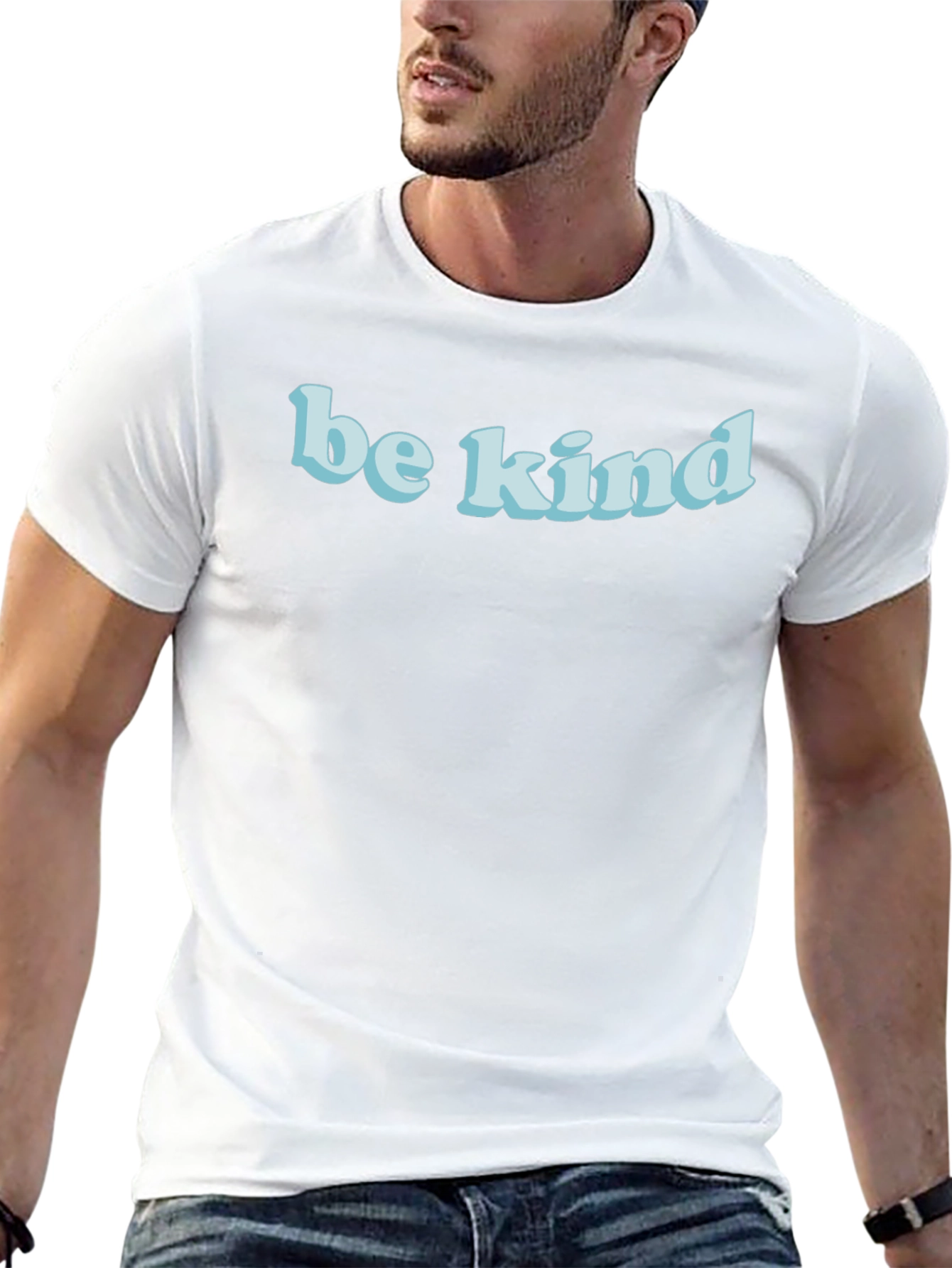 Be Kind Graphic Tee - Soft Cotton Blend T-Shirt