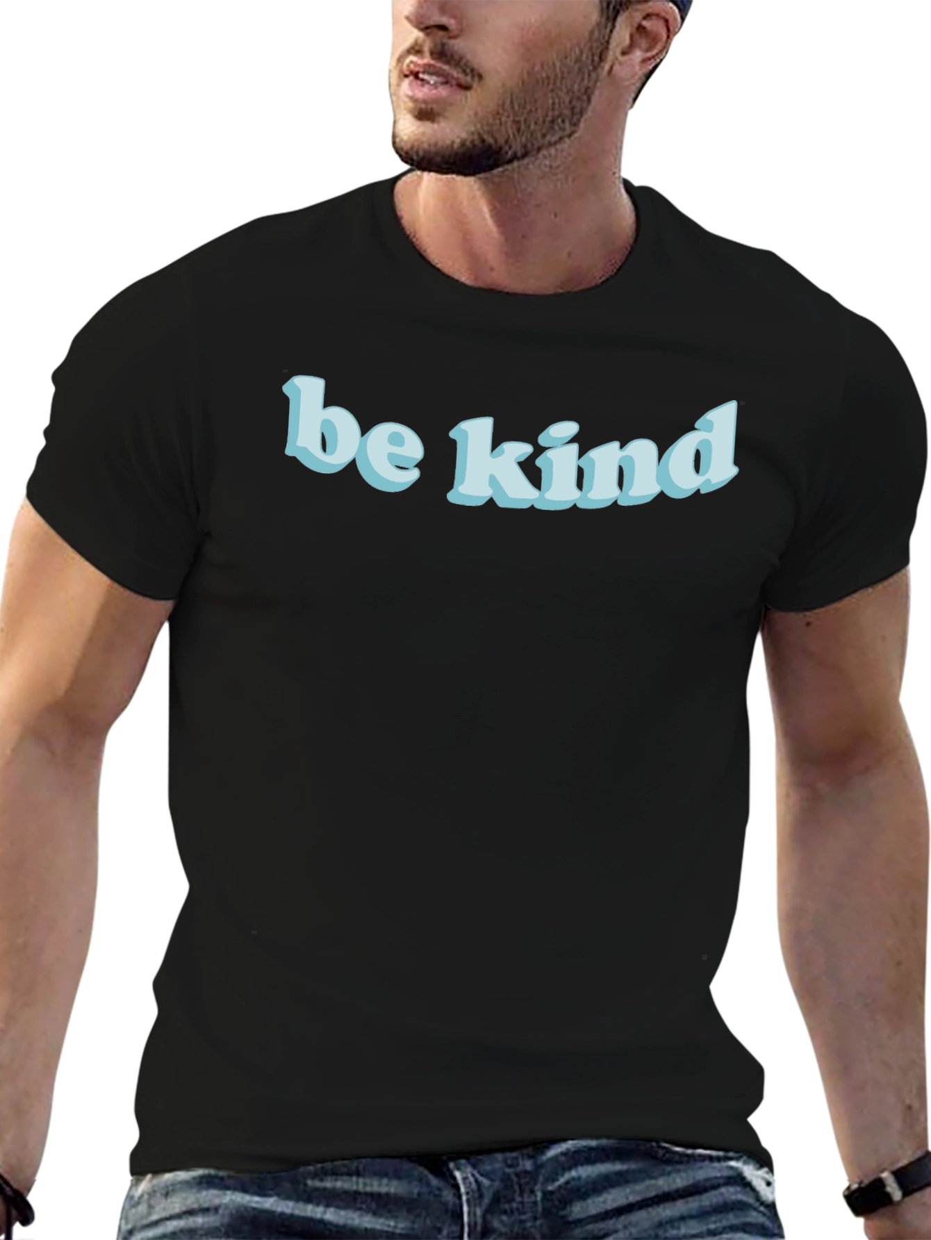 Be Kind Graphic Tee - Soft Cotton Blend T-Shirt