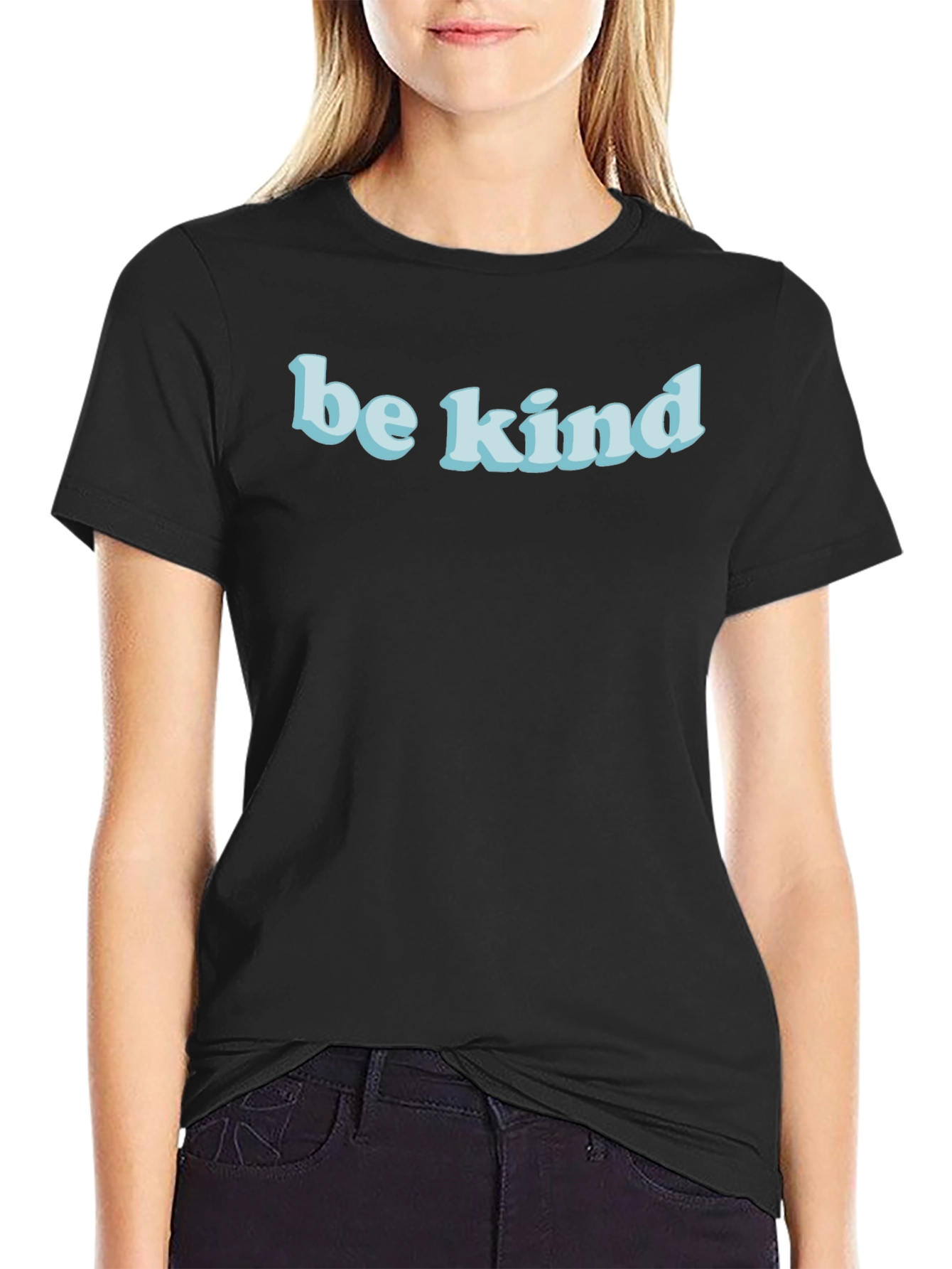 Be Kind Graphic Tee - Soft Cotton Blend T-Shirt