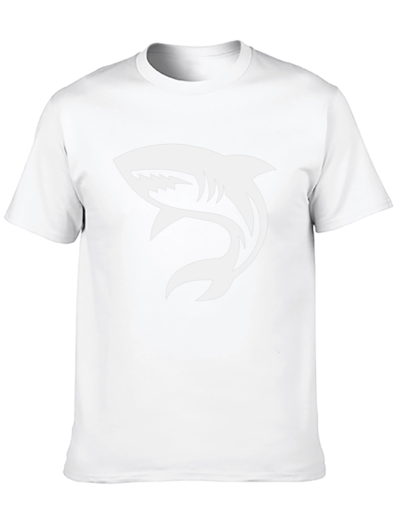 Shark Graphic T-Shirt - Stylish Black Tee