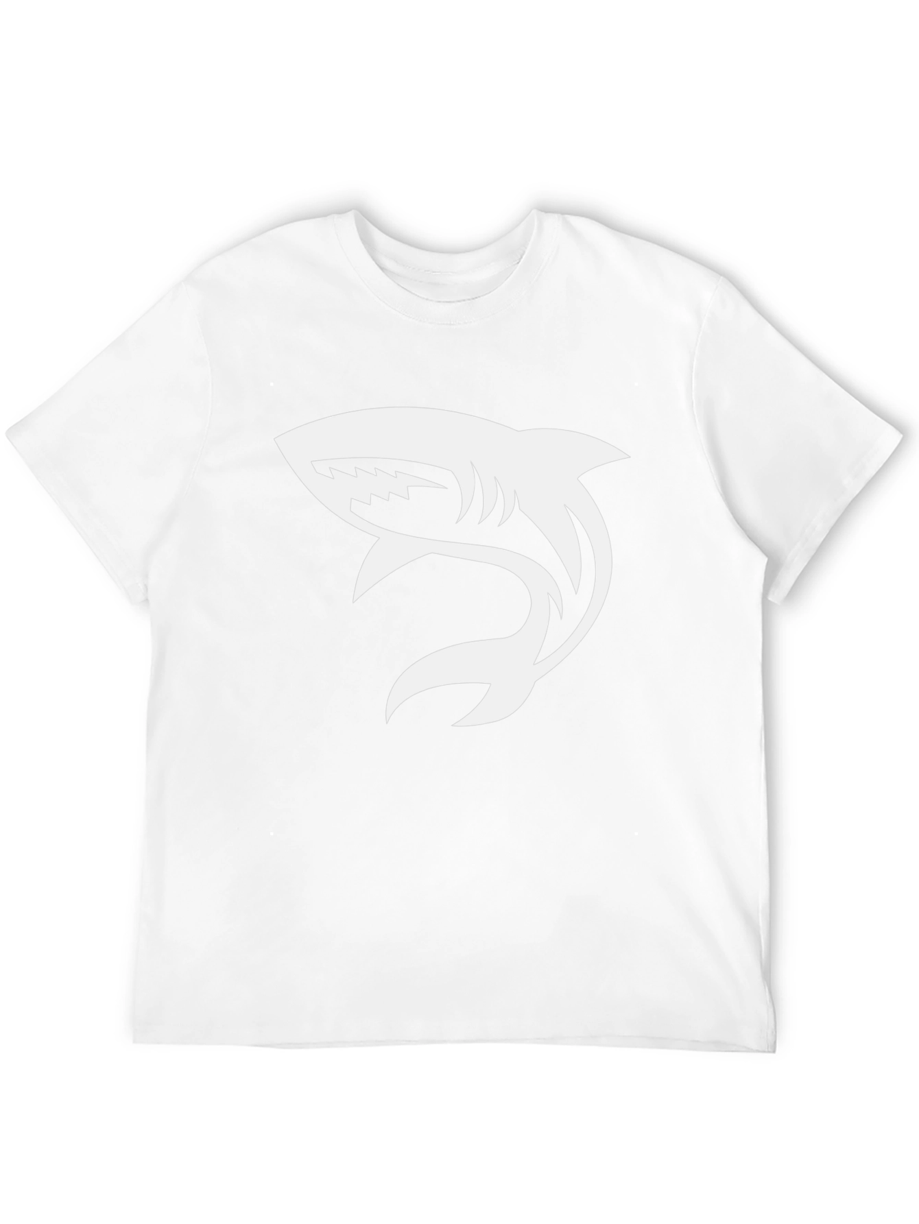 Shark Graphic T-Shirt - Stylish Black Tee