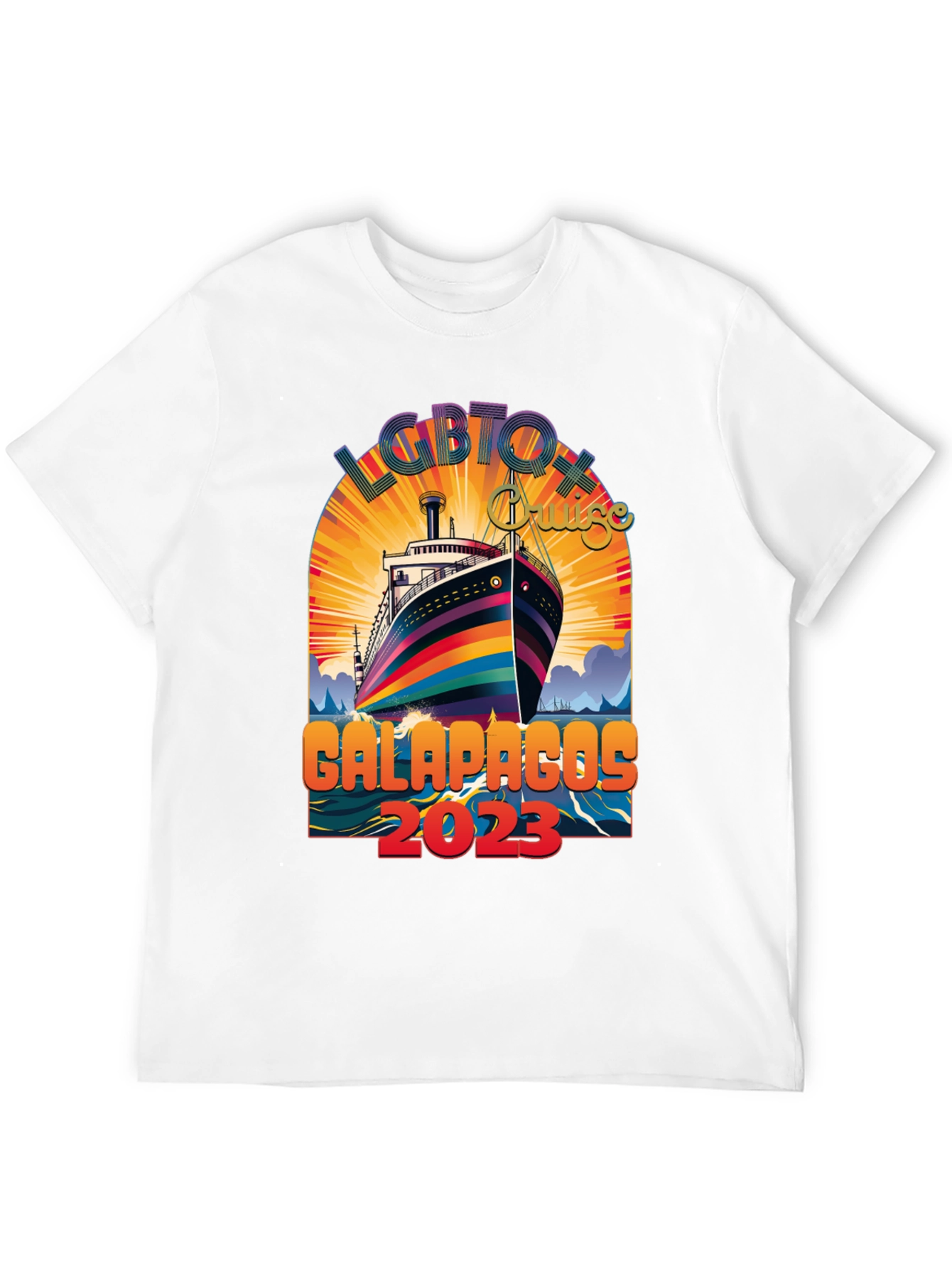 LGBTQ+ Galapagos Cruise 2023 Graphic Tee