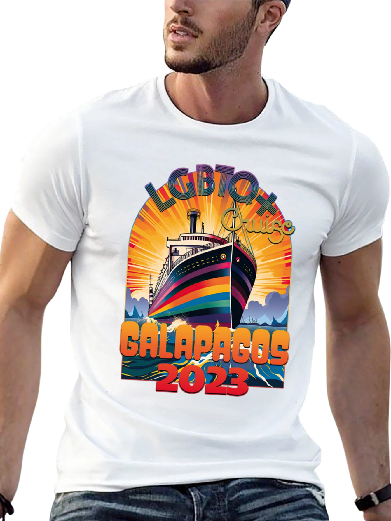 LGBTQ+ Galapagos Cruise 2023 Graphic Tee