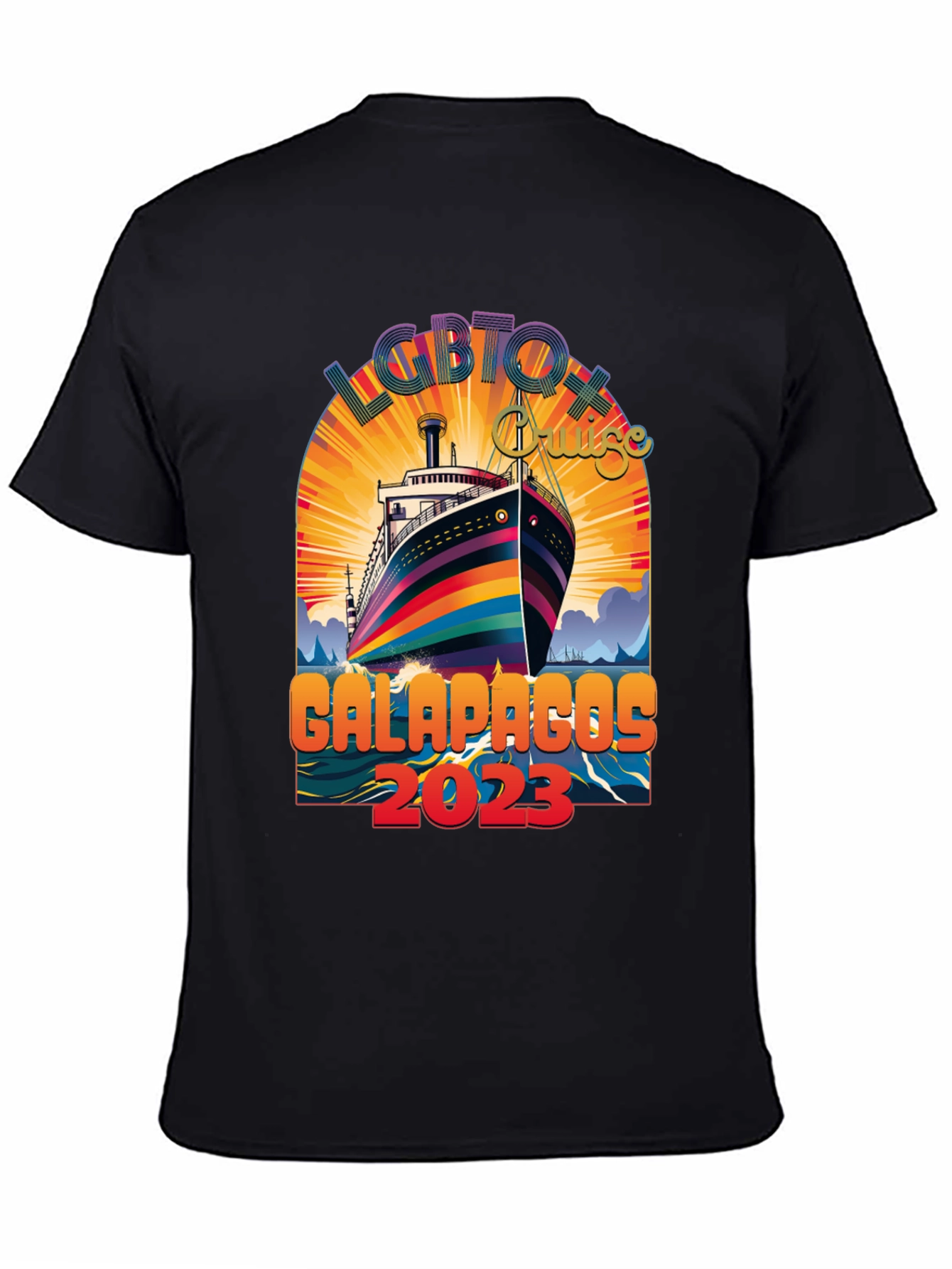 LGBTQ+ Galapagos Cruise 2023 Graphic Tee